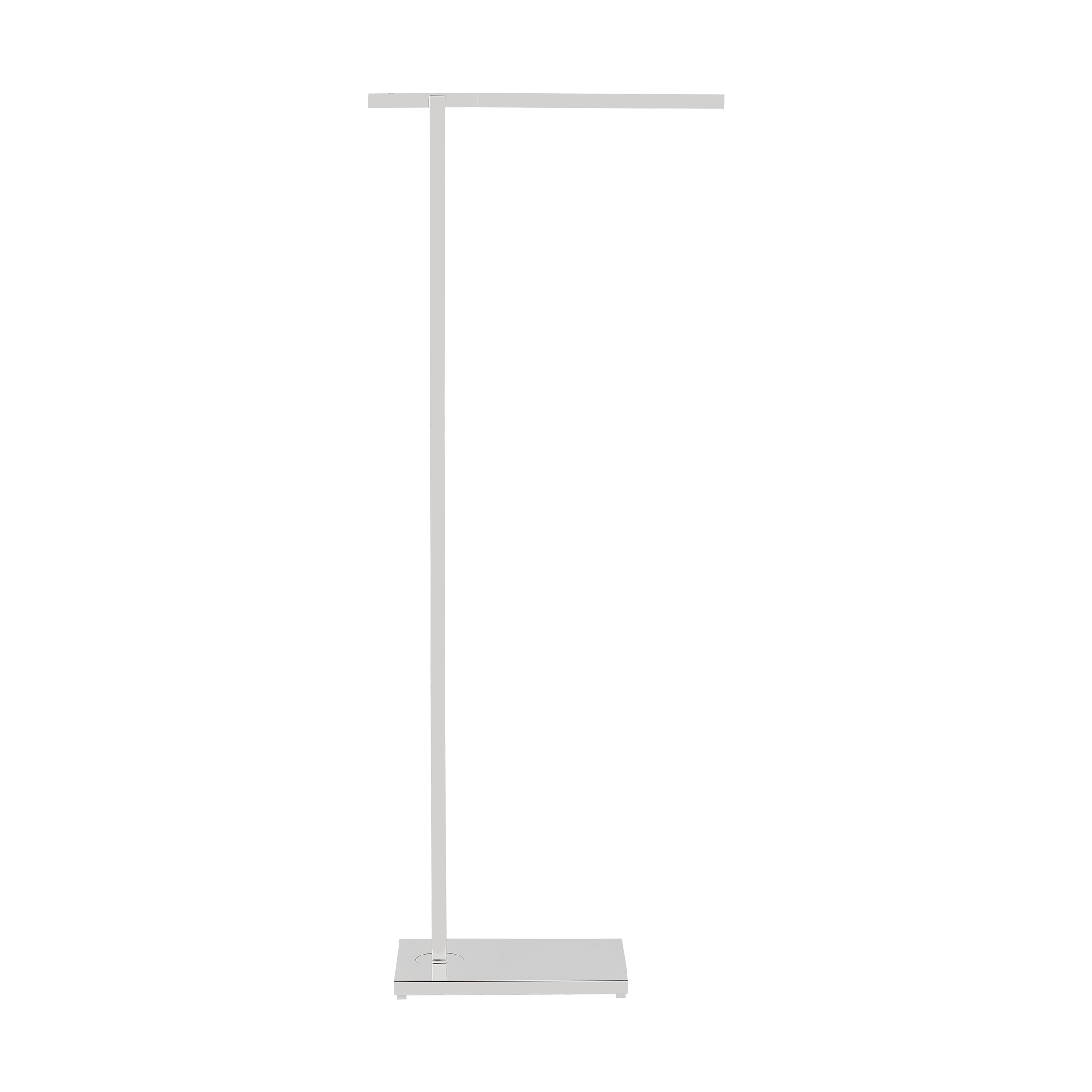 Stagger Medium Floor Lamp polished nickel 2700K 90 CRI