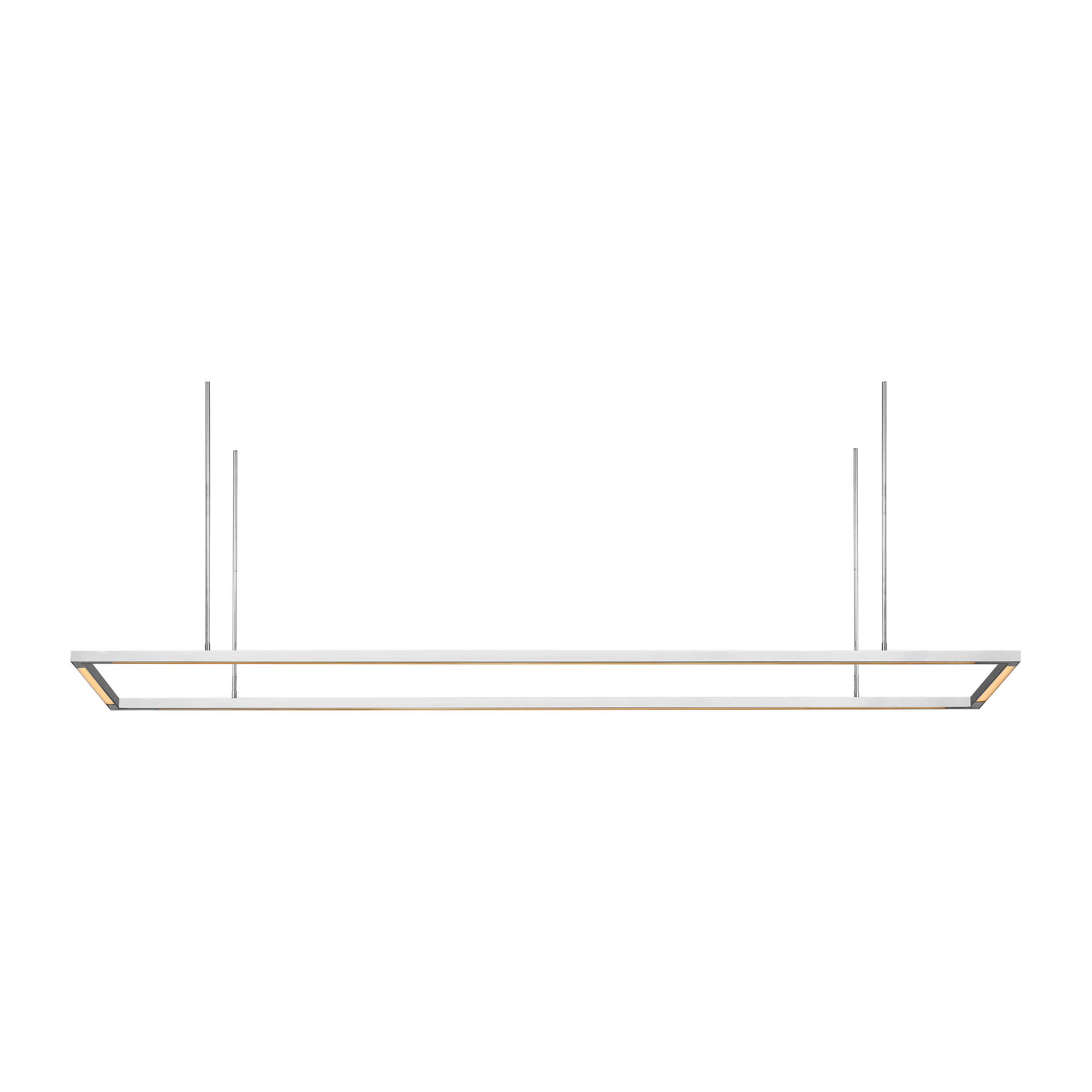 Stagger Halo 84 Uplight Linear Suspension - MDLS186 | Visual Comfort