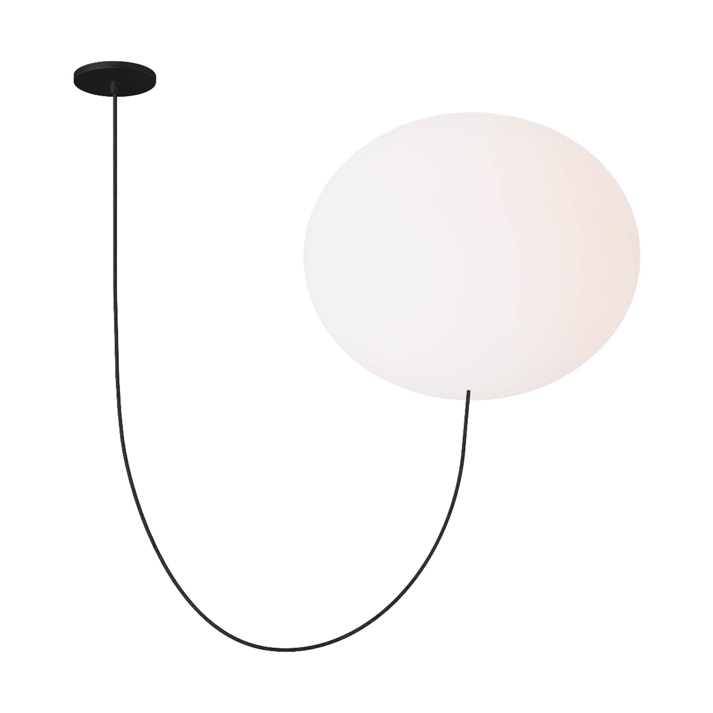 Helium X-Large 1-Light Chandelier - PBCH369 | Visual Comfort