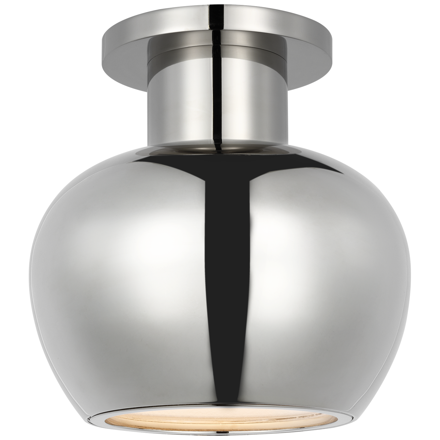 Comtesse Monopoint Flush Mount in Polished Nickel Open Box