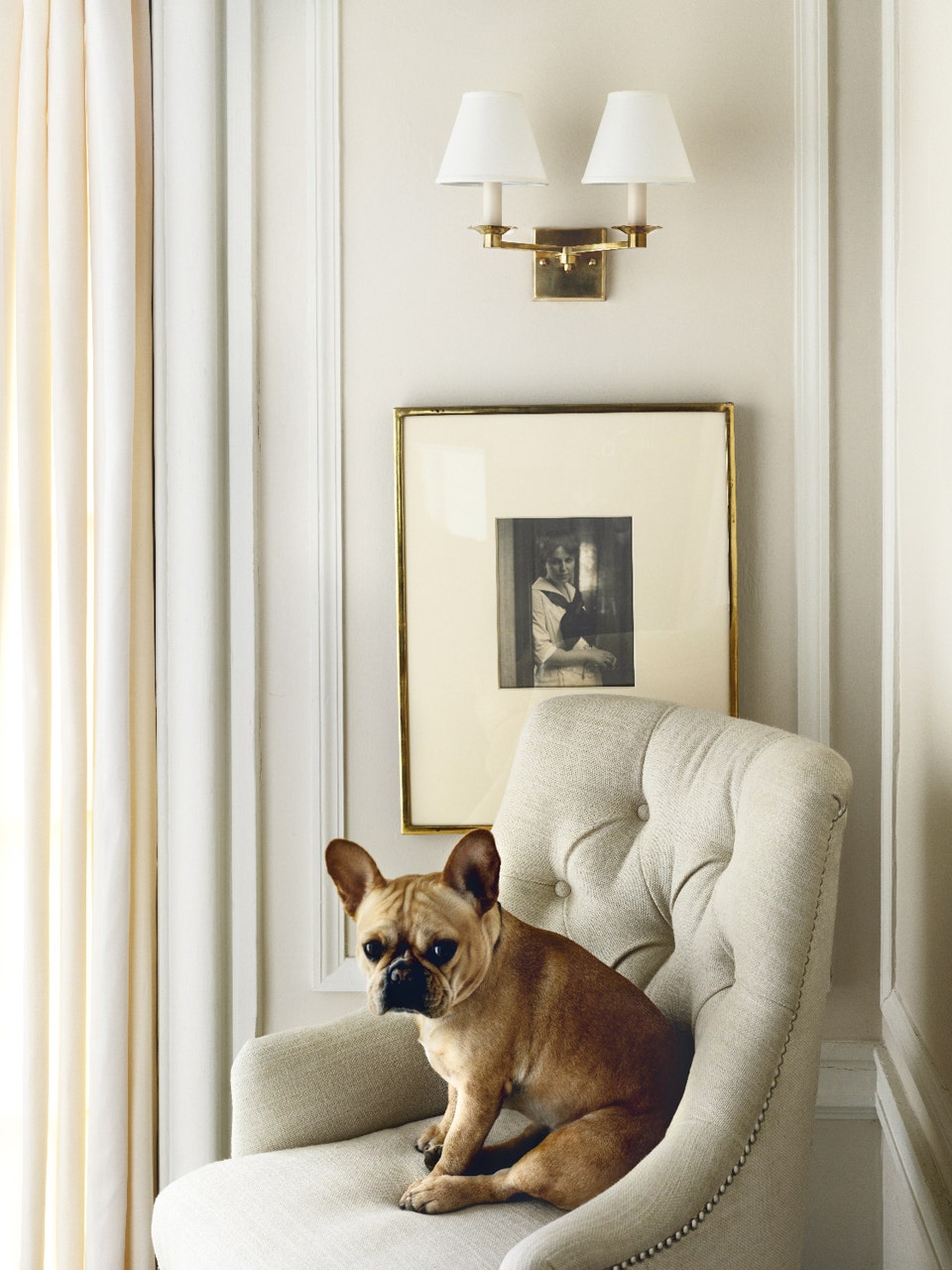 Evans Double Arm Sconce RL2007 Visual Comfort