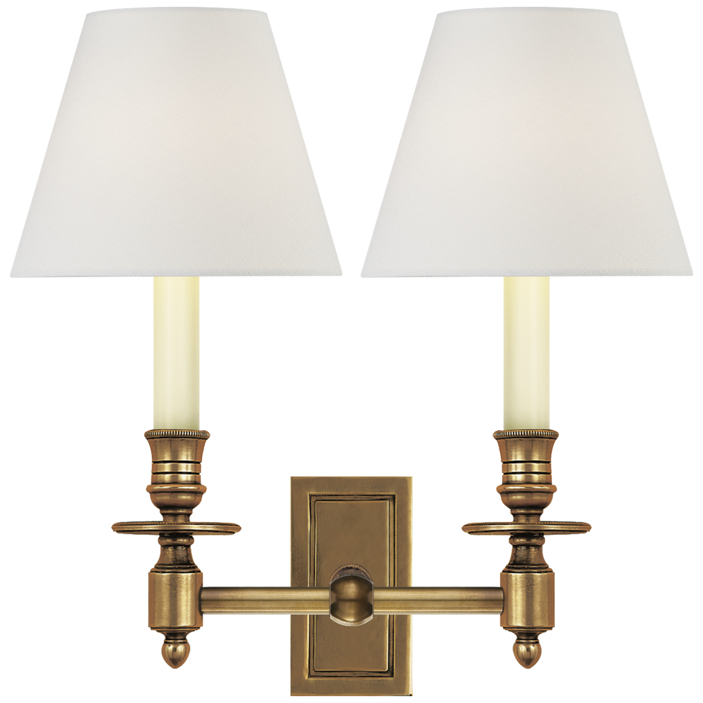 French Double Library Sconce (Open Box)