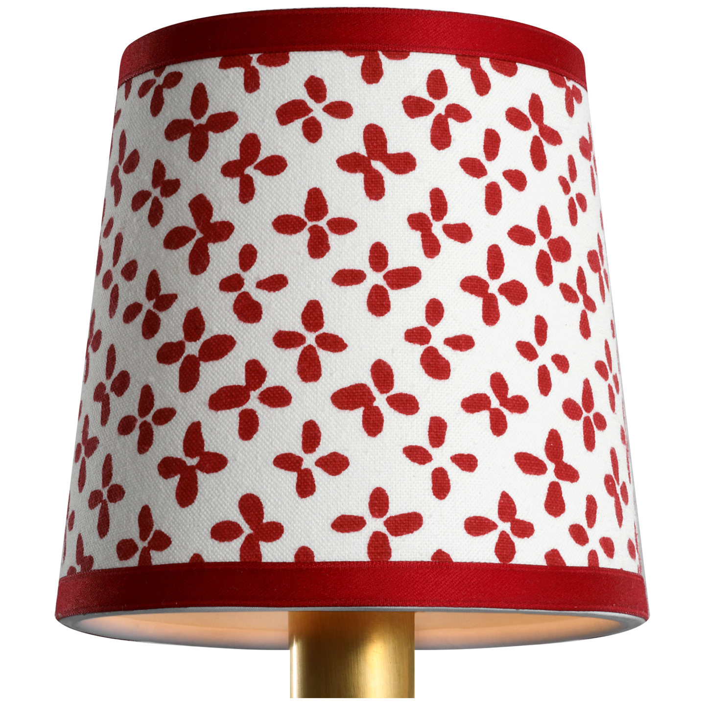 Schumacher 5" Red Emerson Empire Shade