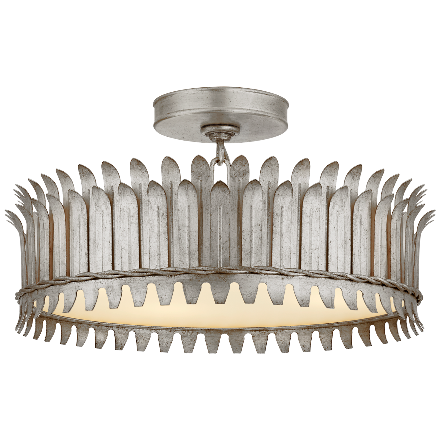 Leslie 16" Semi-Flush - SK4206 | Visual Comfort