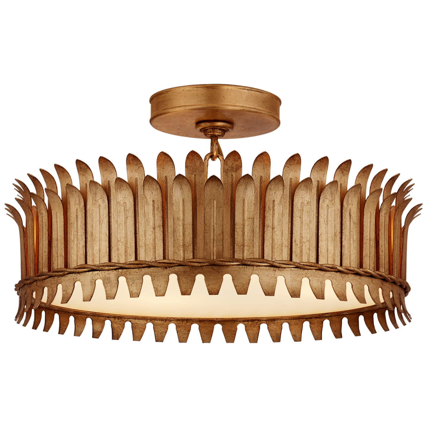 Leslie 16" SemiFlush (Open Box) SK4206OB Visual Comfort