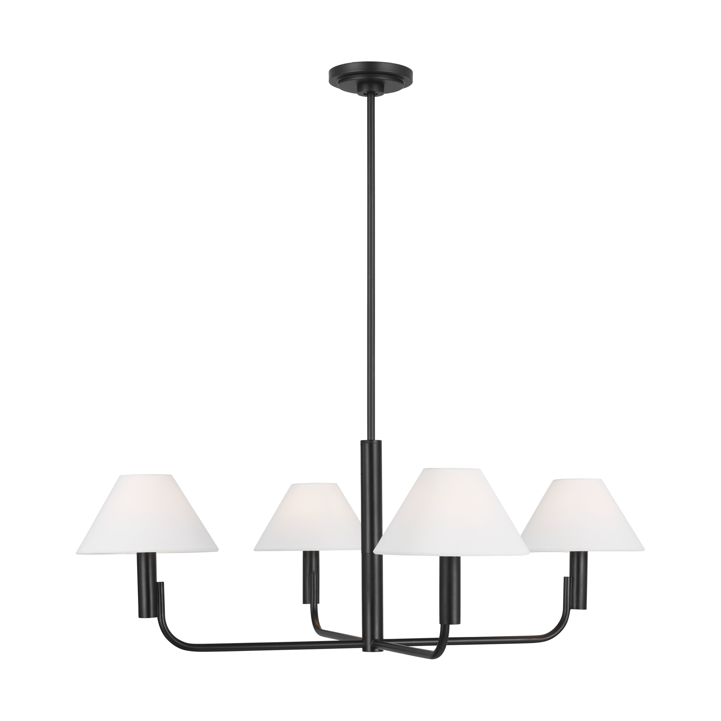 Colfax Mediium Chandelier Aged Iron