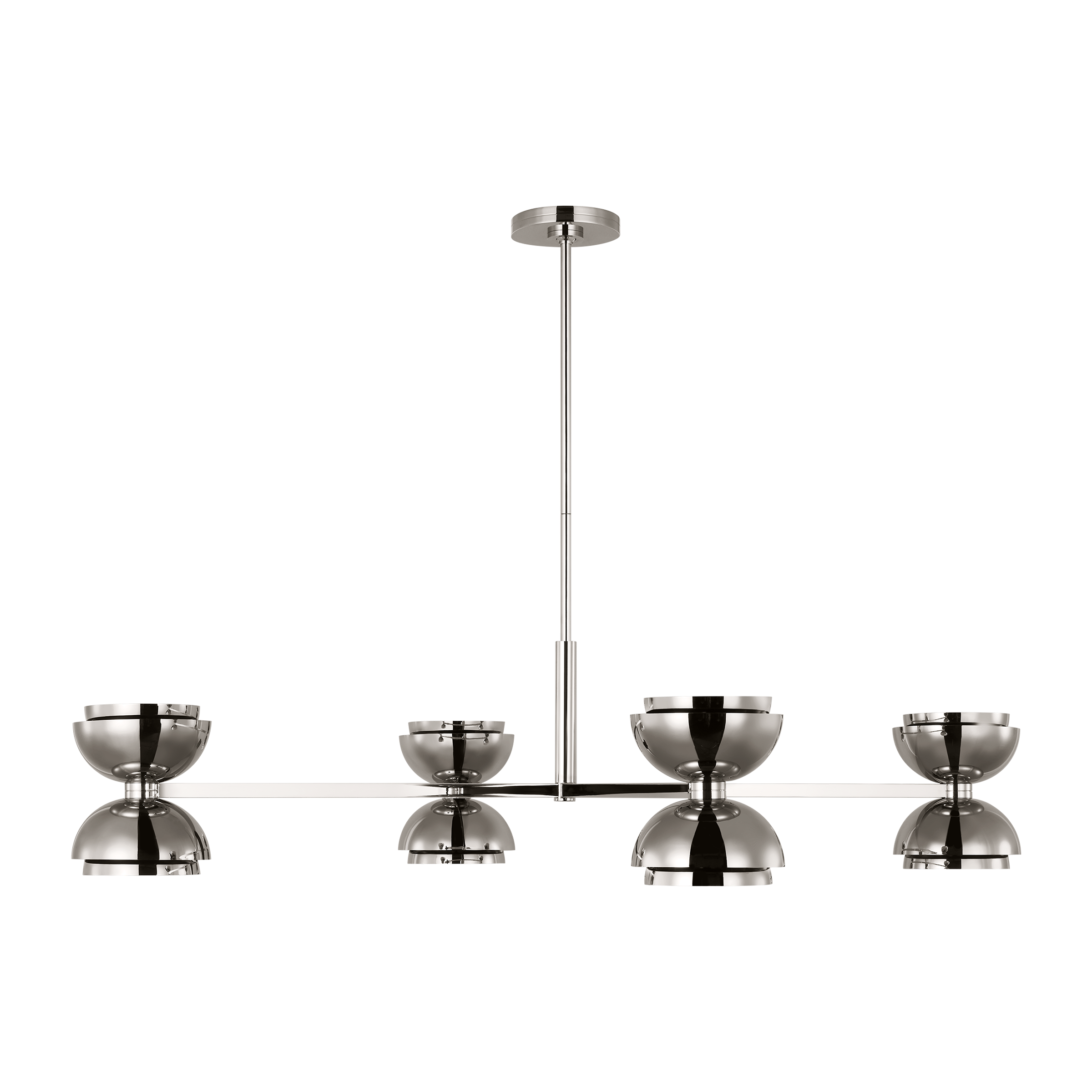 Shanti X-Large Chandelier Polished Nickel 2700K 90 CRI