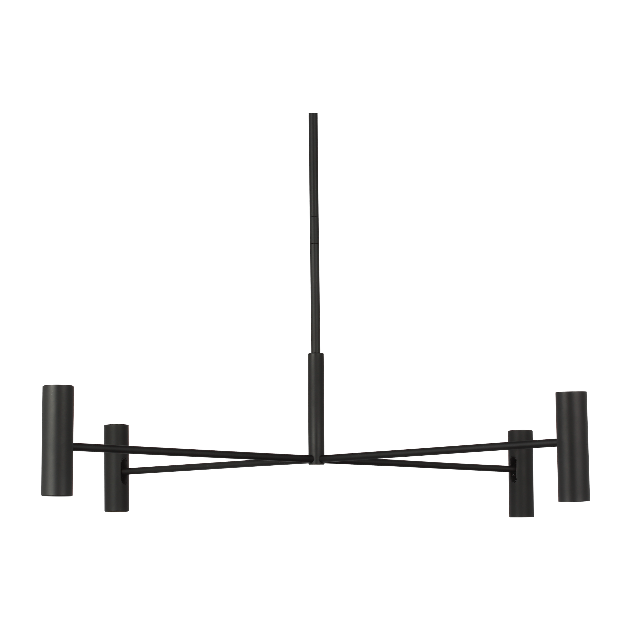 Ponte Large Chandelier Nightshade Black 3000K 90 CRI