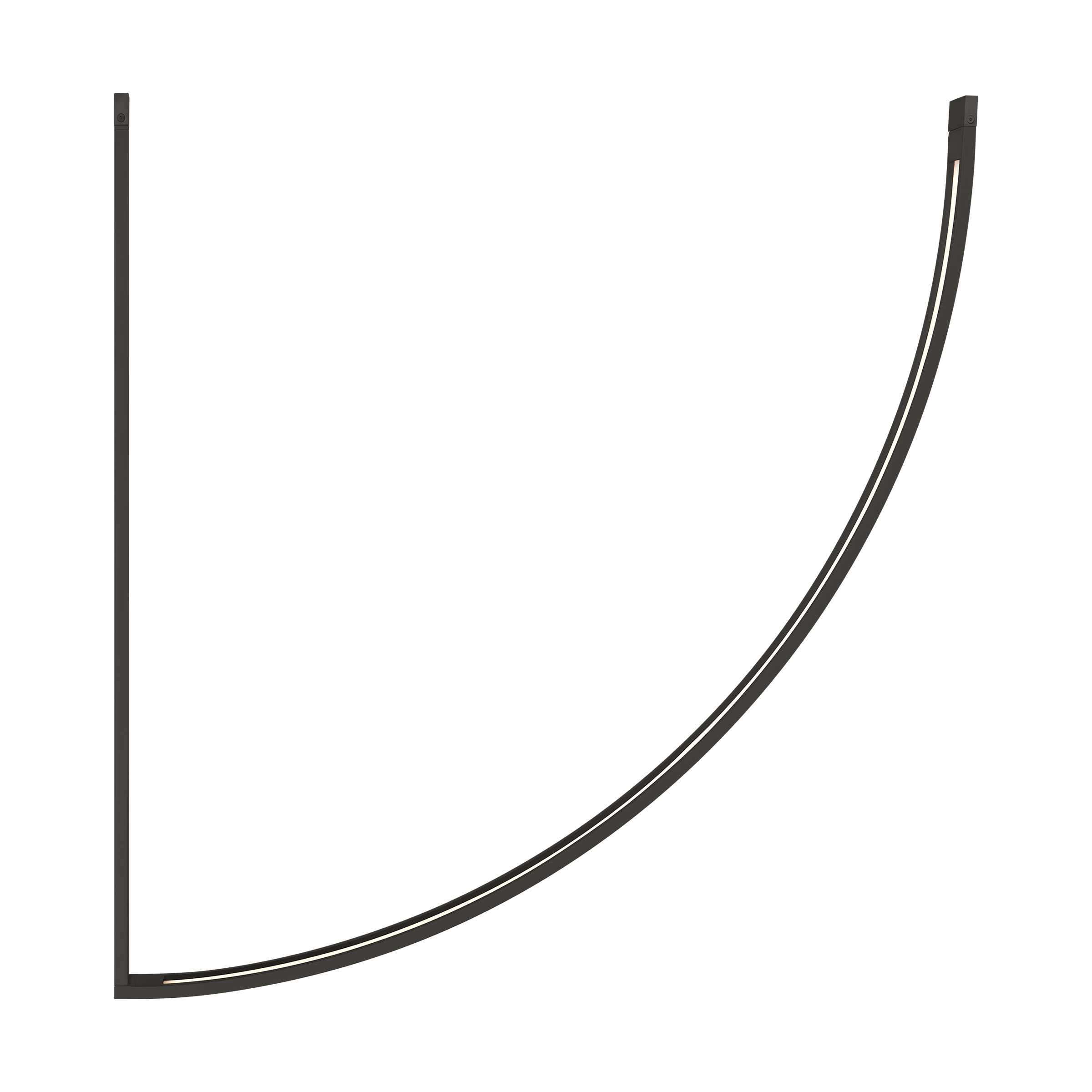 Baku 25 Chandelier Nightshade Black 2700K 90 CRI