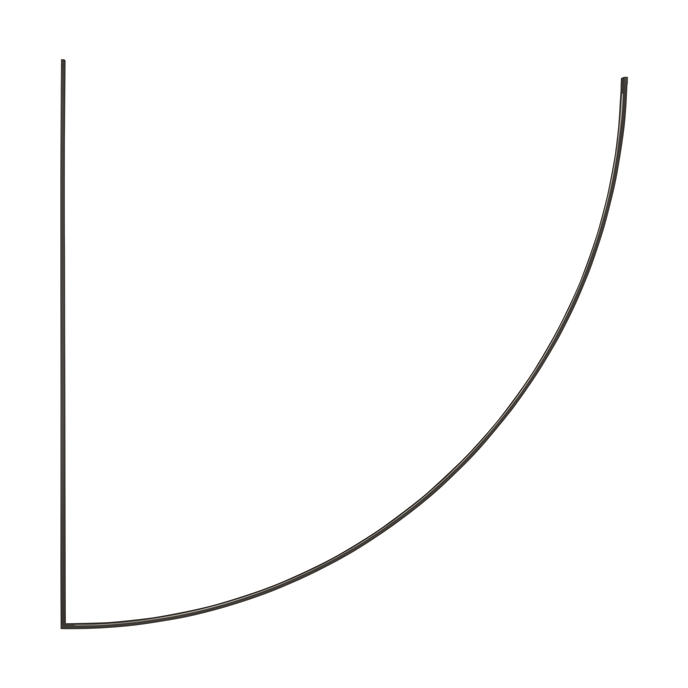 Baku 61 Chandelier Nightshade Black 2700K 90 CRI