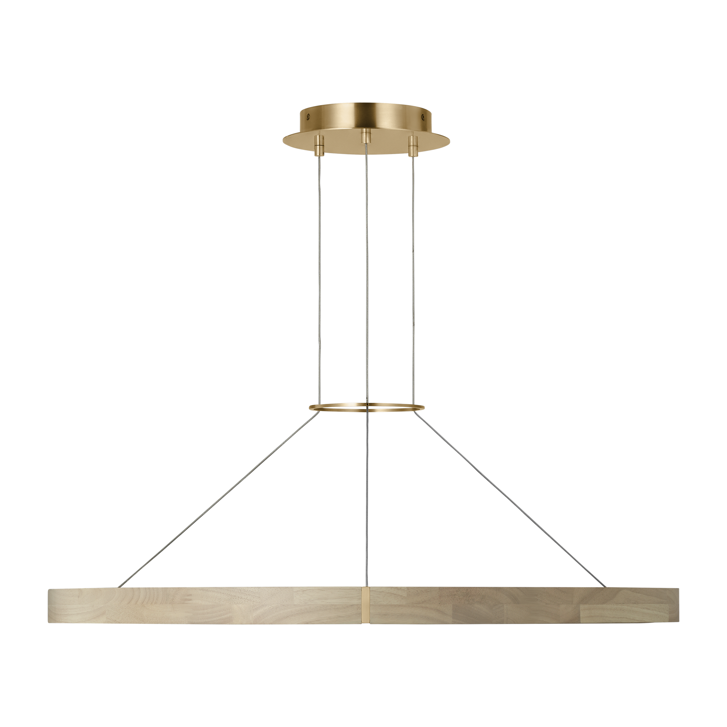 Ashok 37 Chandelier hand rubbed antique brass 2700K 90 CRI