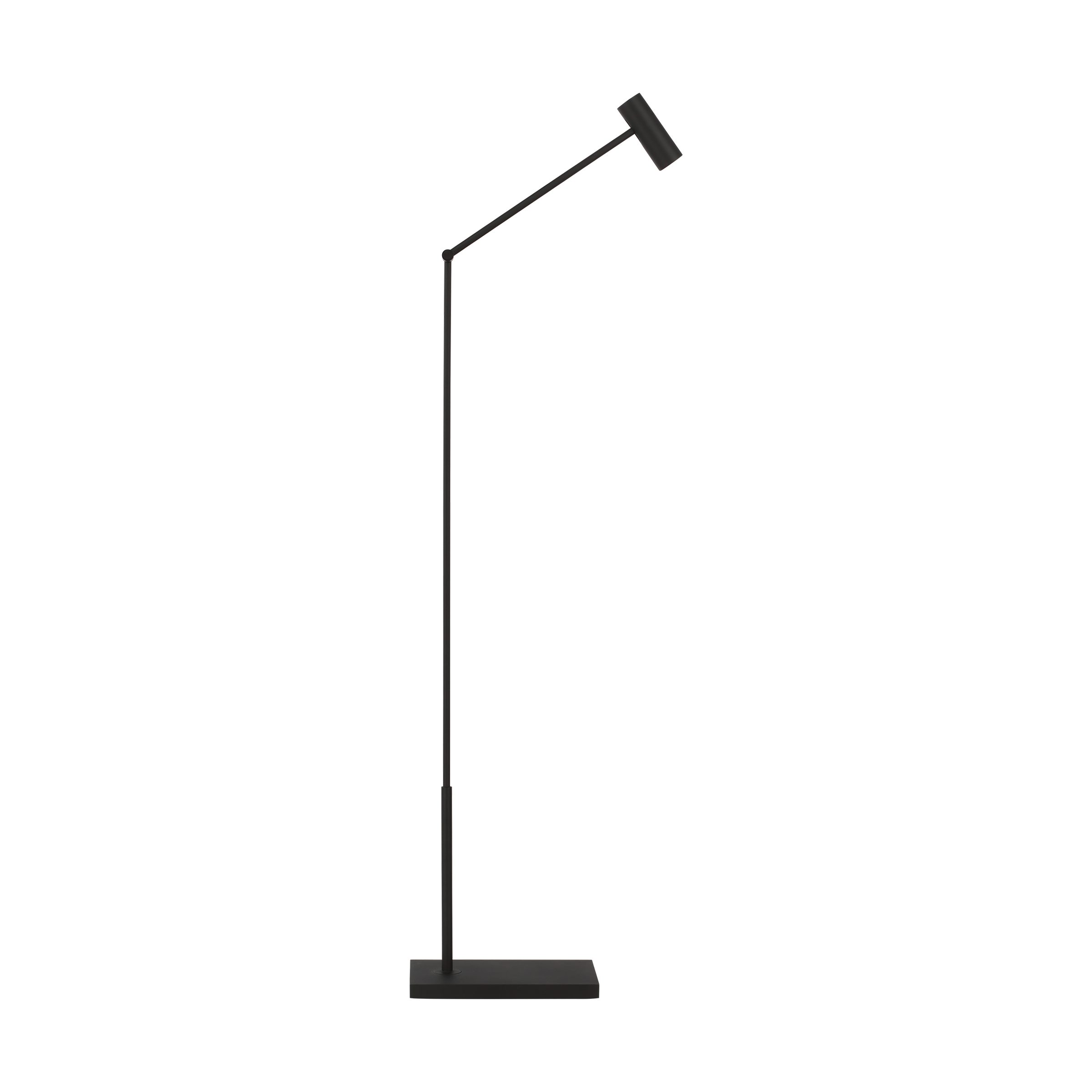 Ponte Small Floor Lamp Nightshade Black 3000K 90 CRI