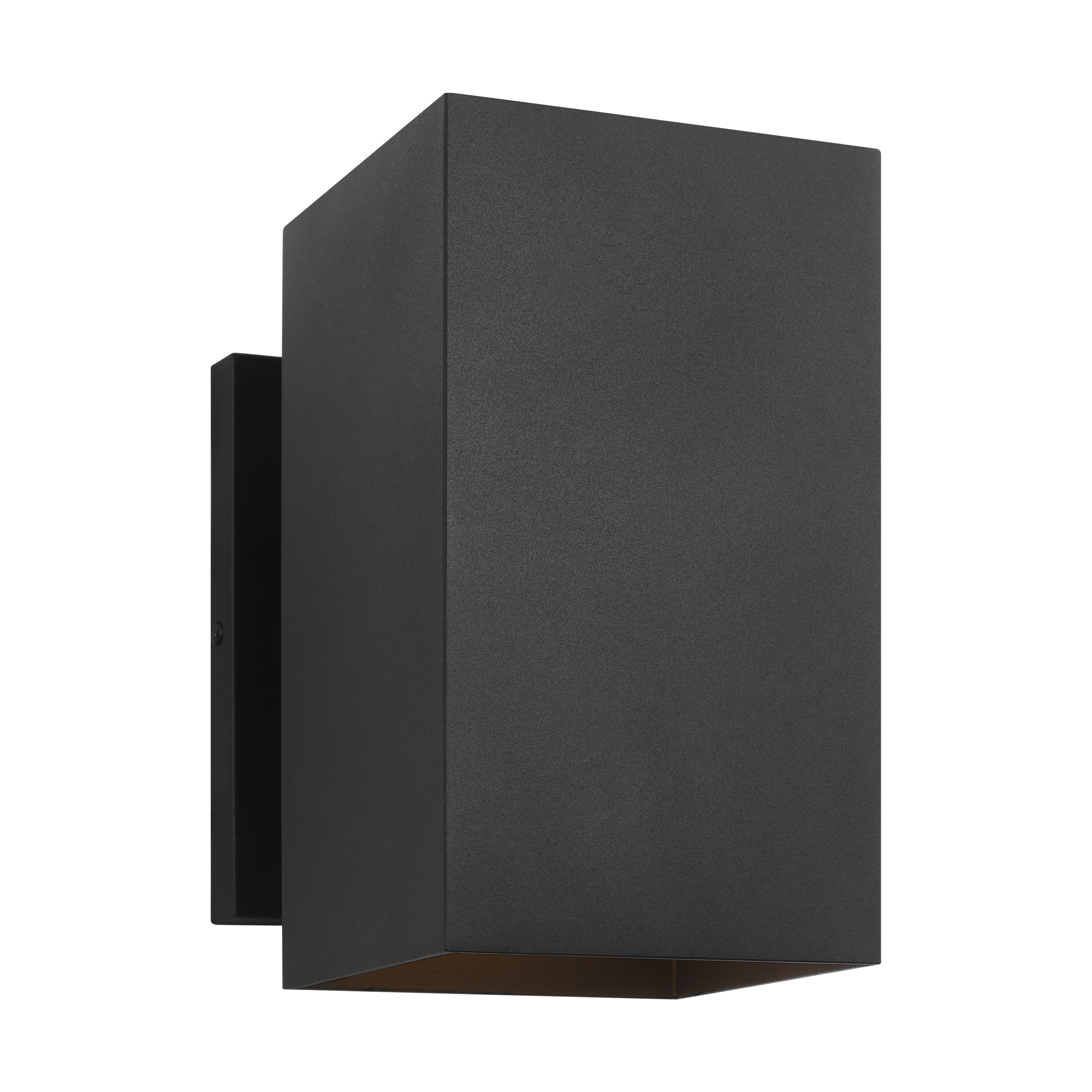 Pohl StoneStrong 1-Light Medium Lantern in Textured Black Bulb(s) Not Included