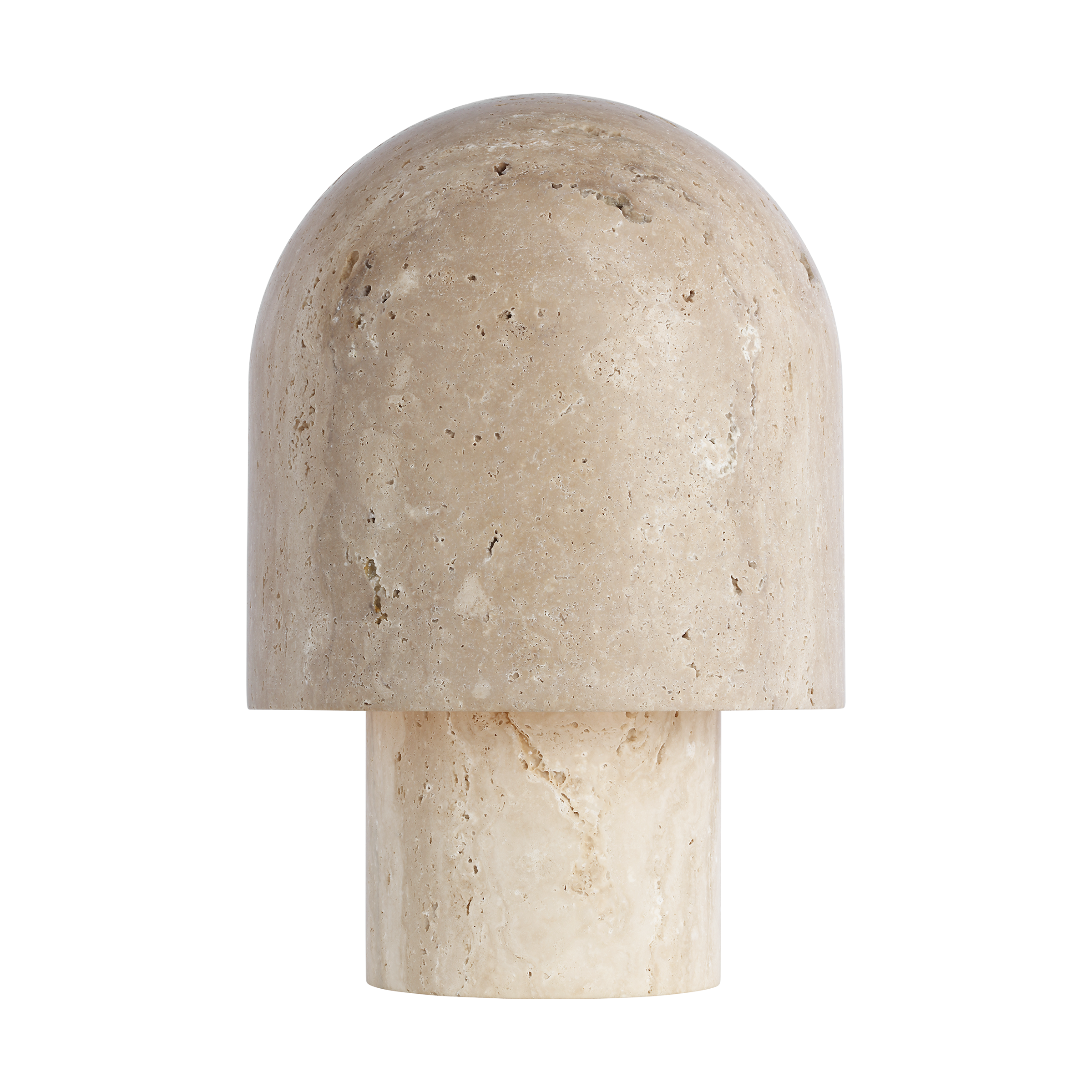 Kennett Small Travertine Table Lamp natural travertine 2700K 90 CRI