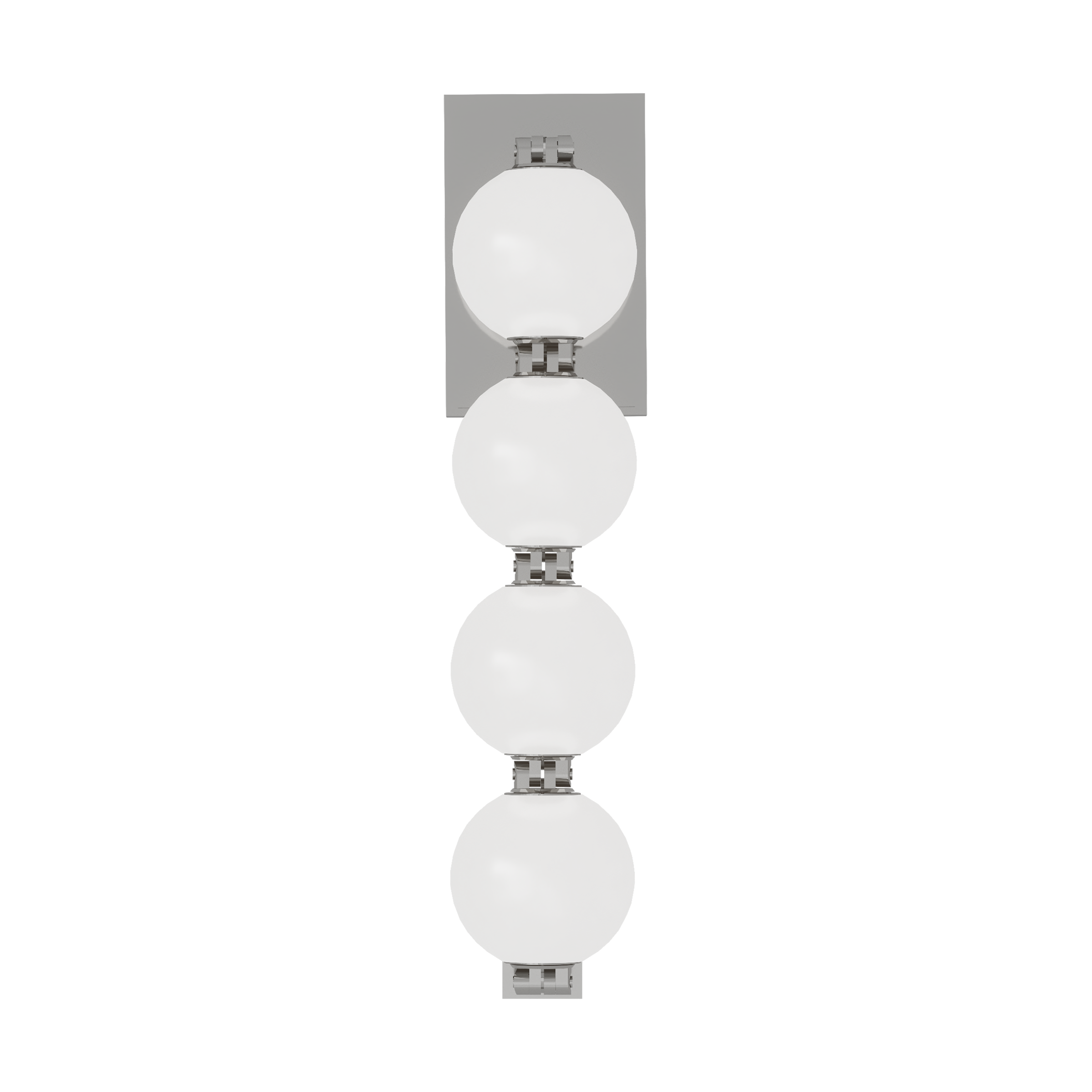 Perle 15 Sconce polished nickel 3000K 90 CRI