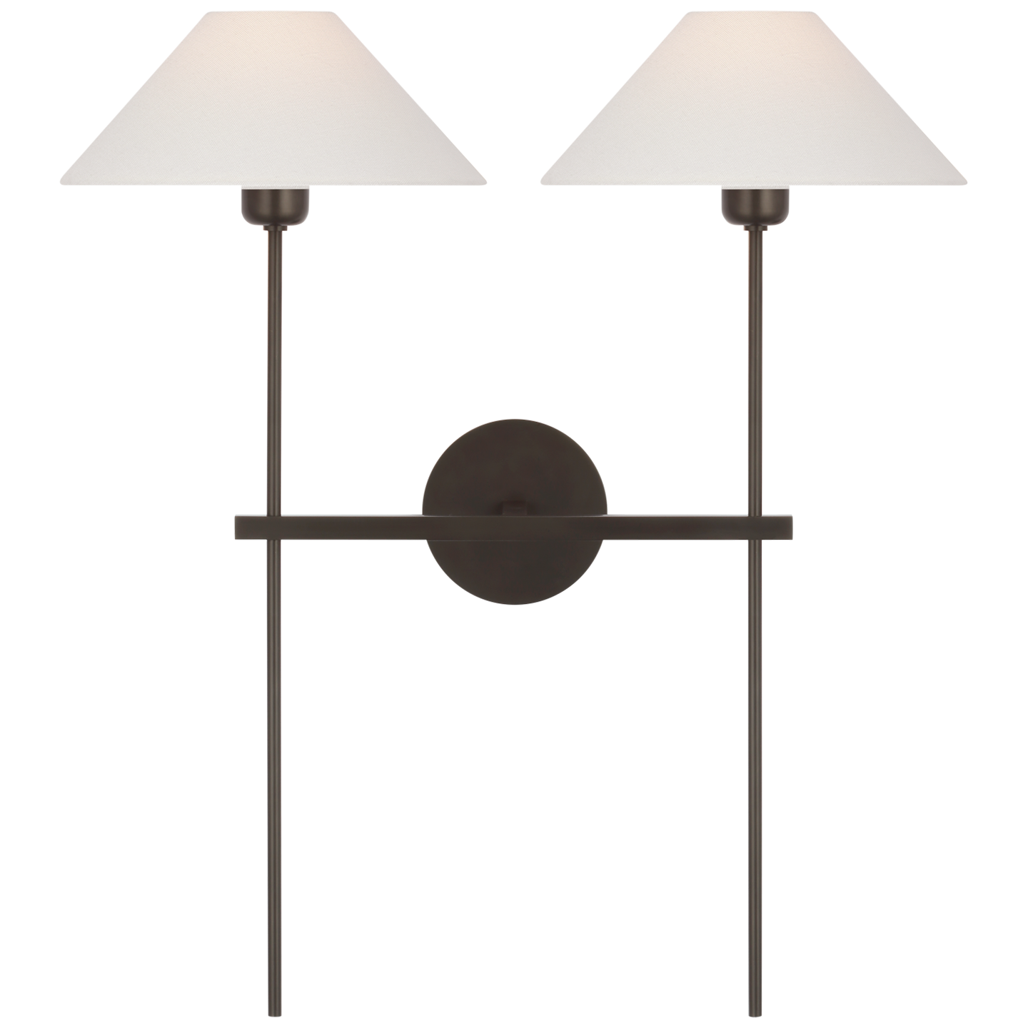 Hackney 25" Double Tail Sconce SP2026 Visual Comfort