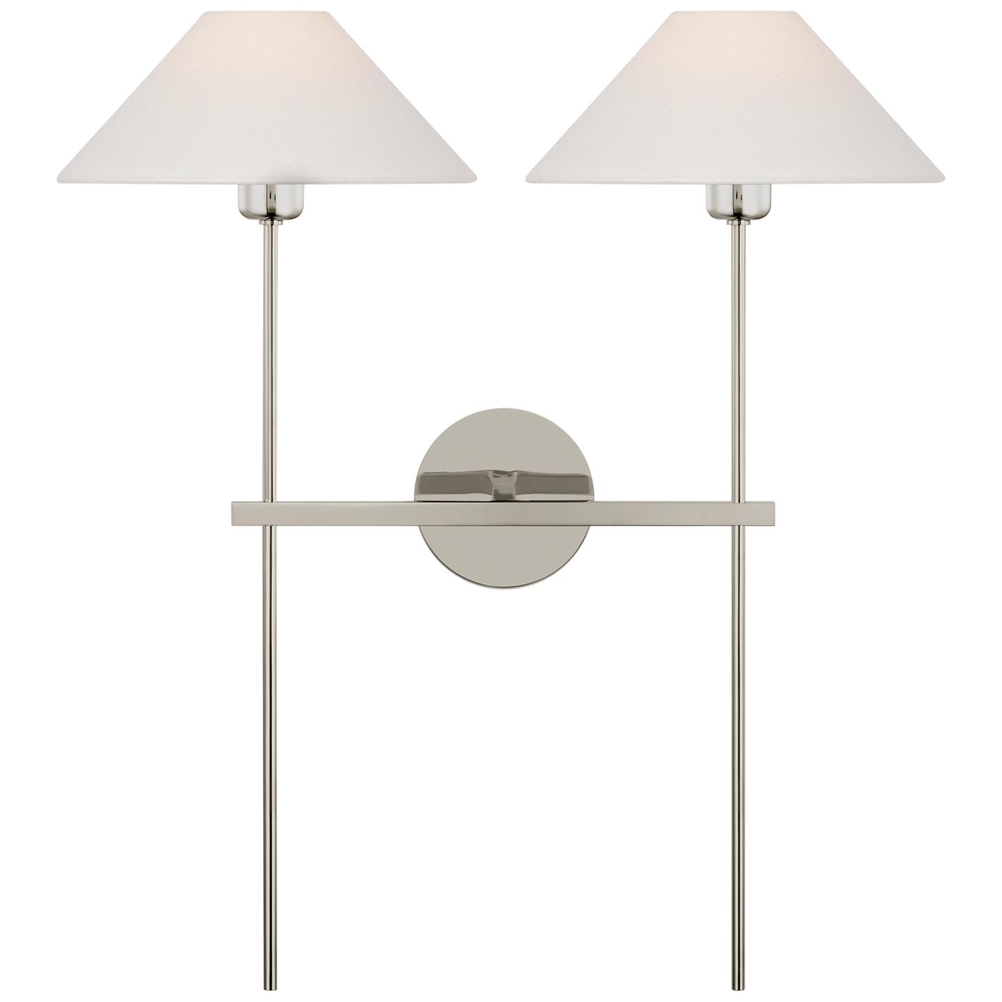 Hackney 25" Double Tail Sconce SP2026 Visual Comfort