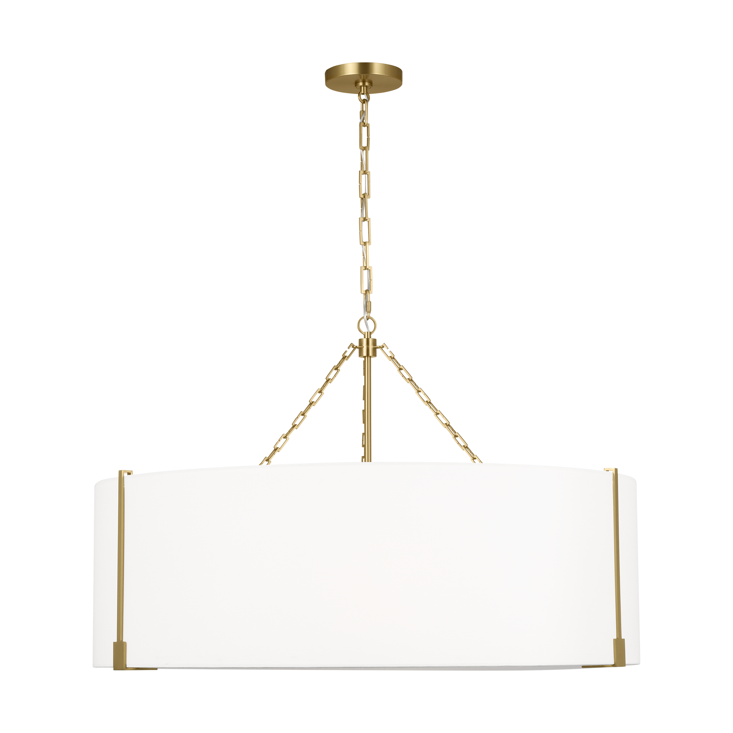 Bergen Extra Large Hanging Shade Burnished Brass