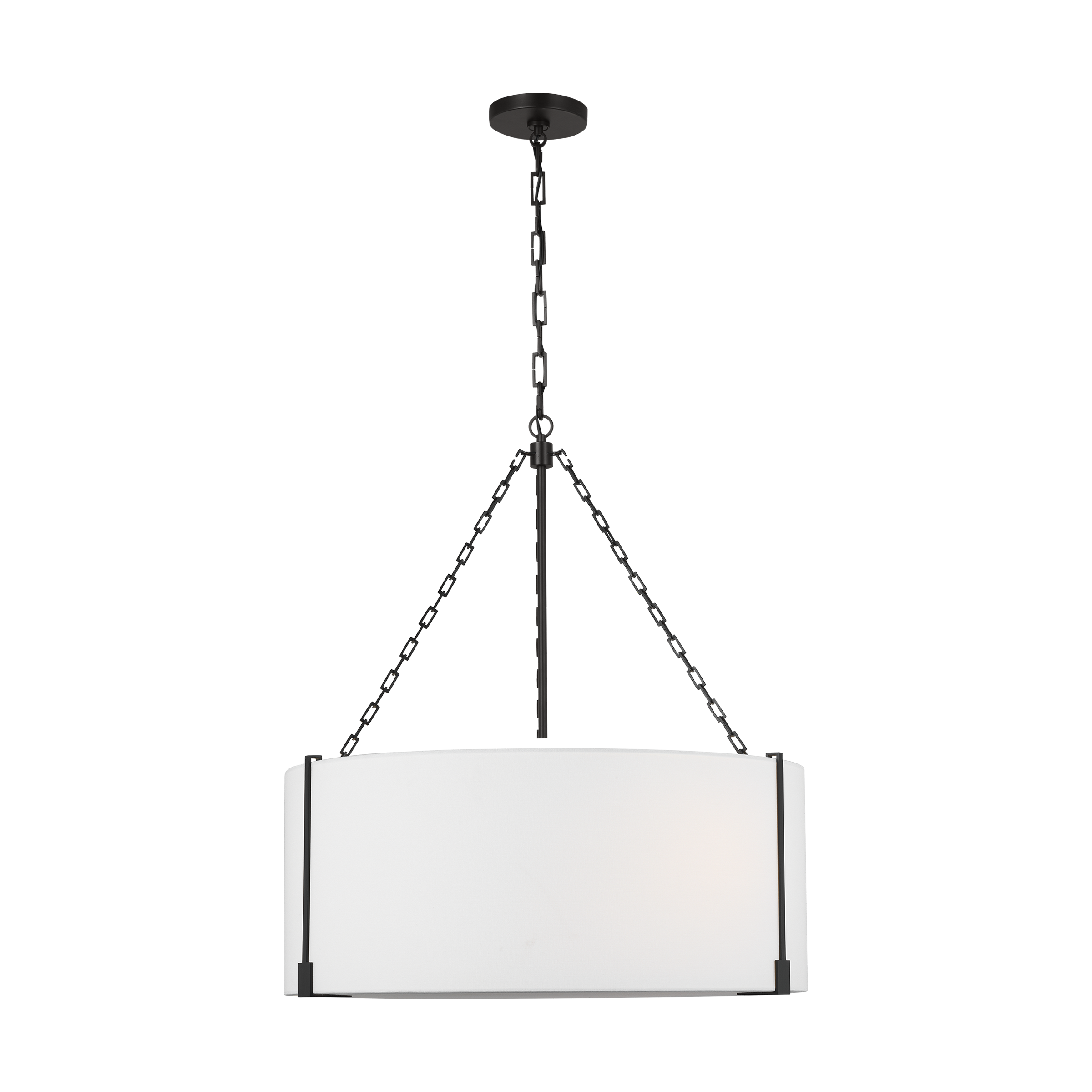 Bergen Large Hanging Shade Aged Iron