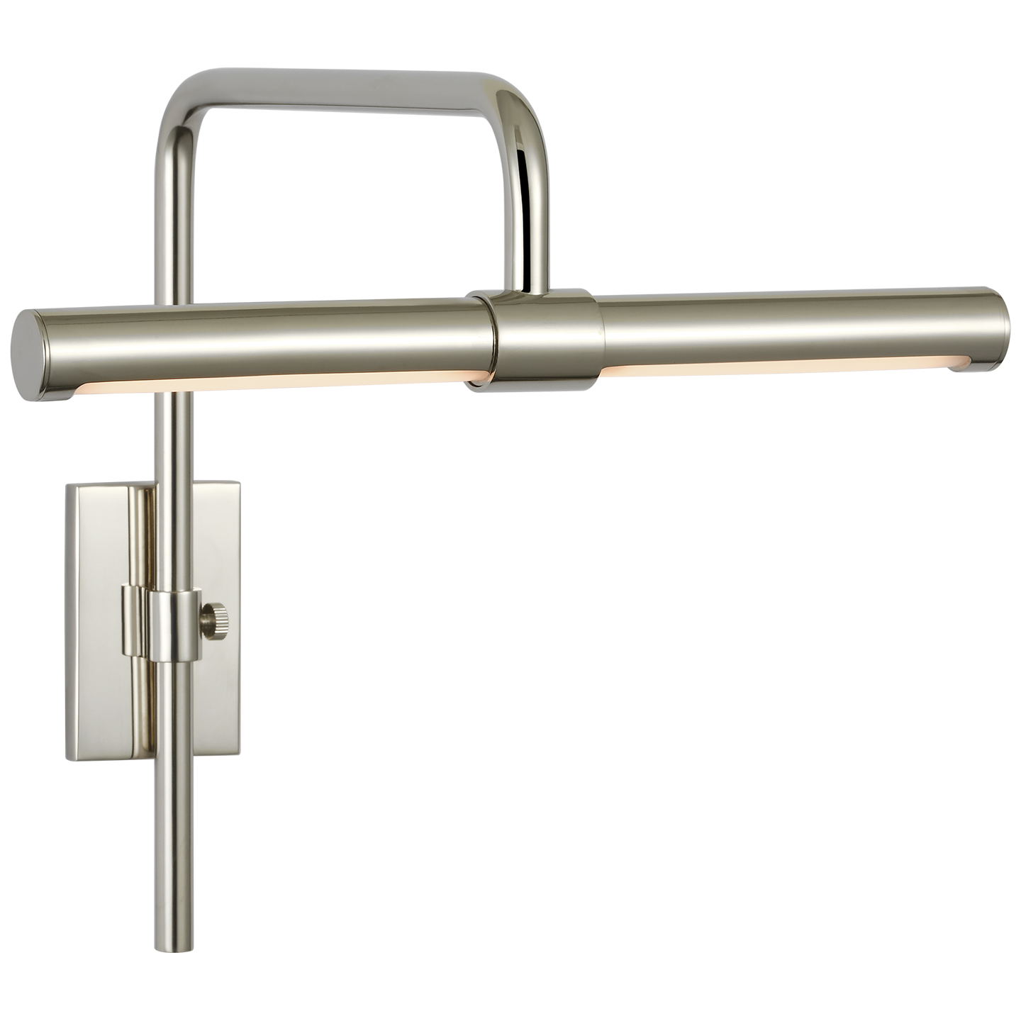 Kidd 9" Frame Mount Picture Light in Polished Nickel