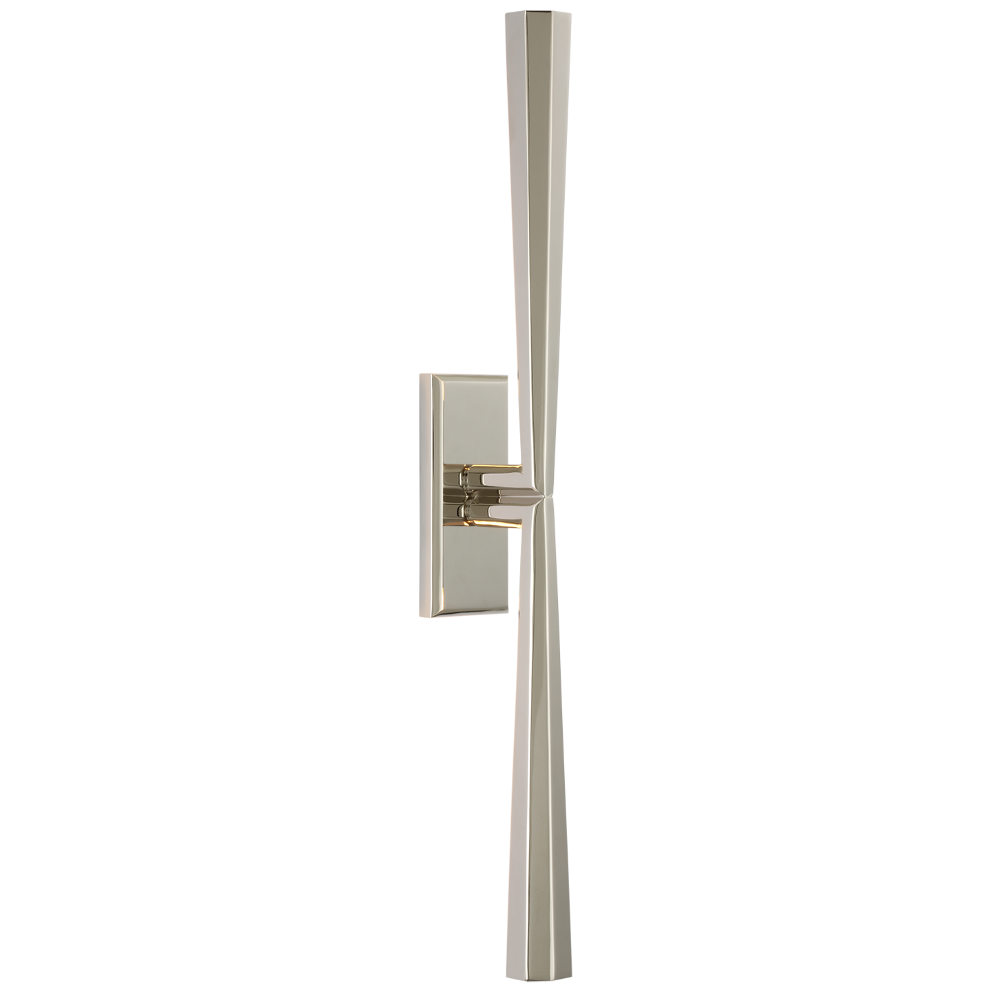 Eye-catching sleek metal lines define the Galahad by Thomas O'Brien. The minimalist aesthetic is at once modern and timeless, spanning sconces, chandeliers, and lanterns. Crafted from solid sculpted and welded brass, the refined fixtures will add a soft glow to rooms.