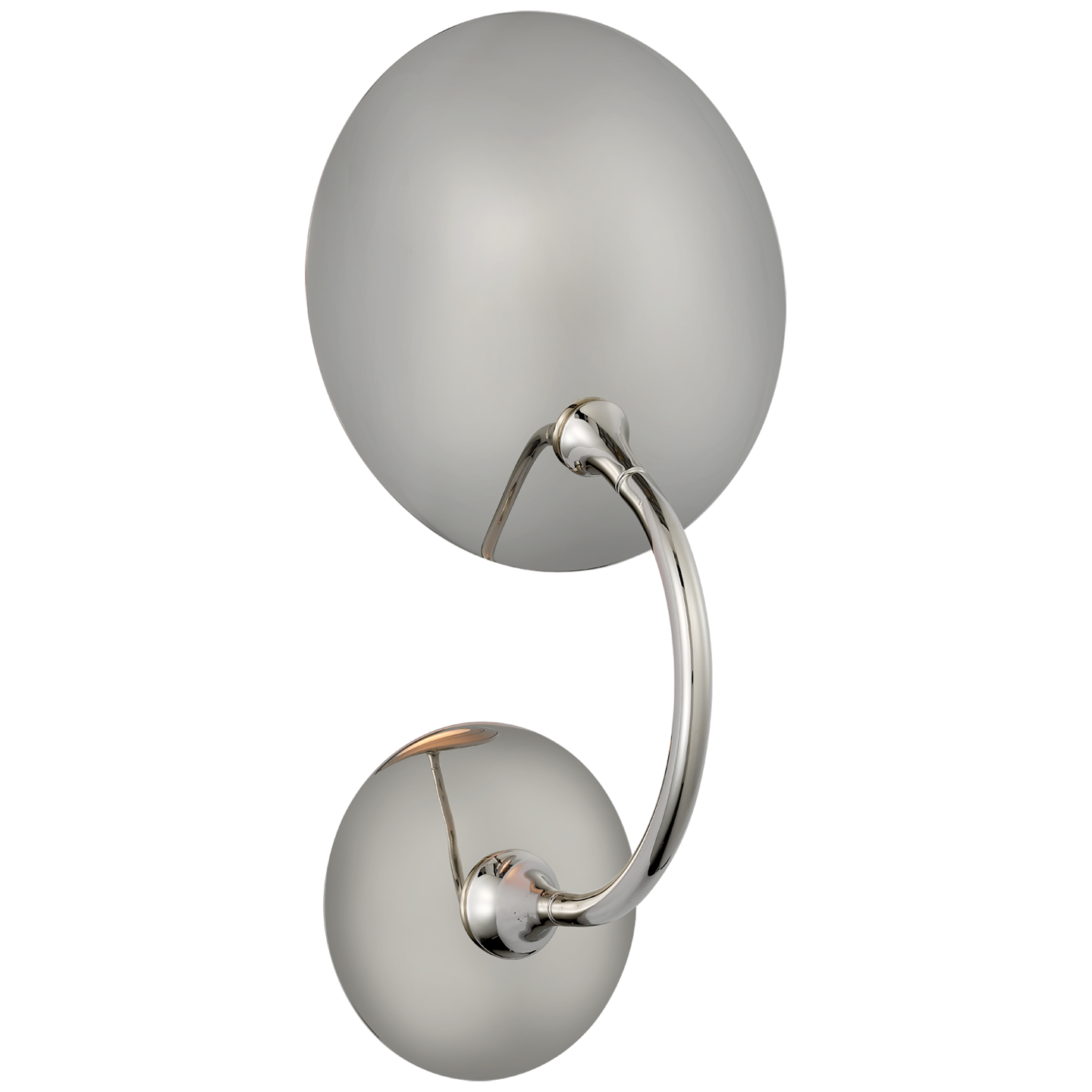 Keira Medium Wall Wash Sconce in Polished Nickel Open Box