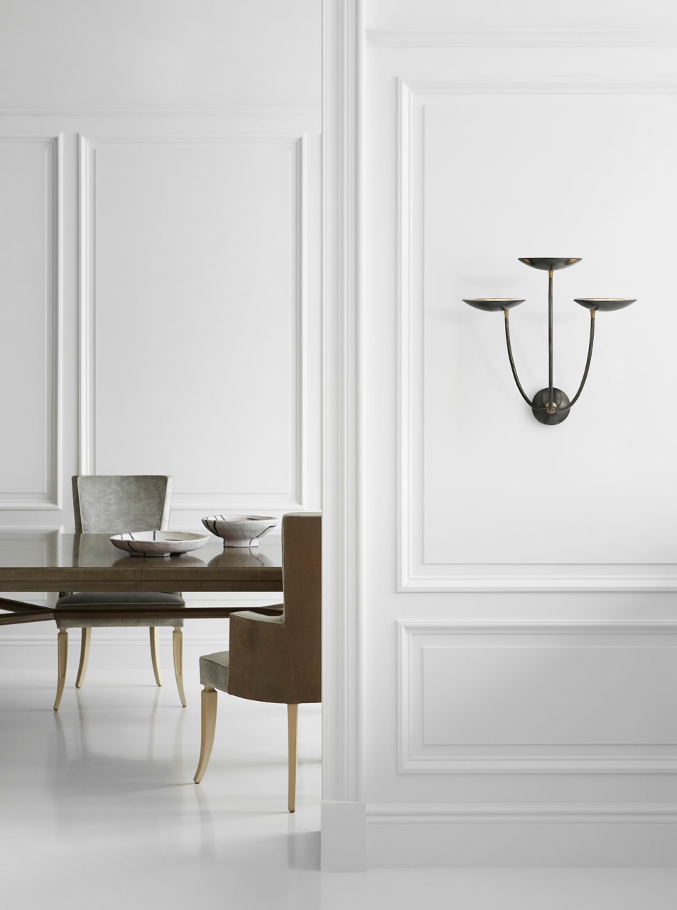 Keira Large Triple Sconce - TOB2785 | Visual Comfort