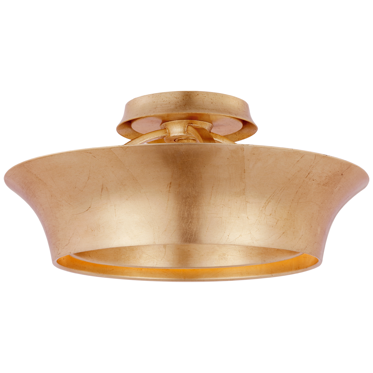 Garland 15" Dual Lit Ring Semi-Flush Mount in Gild