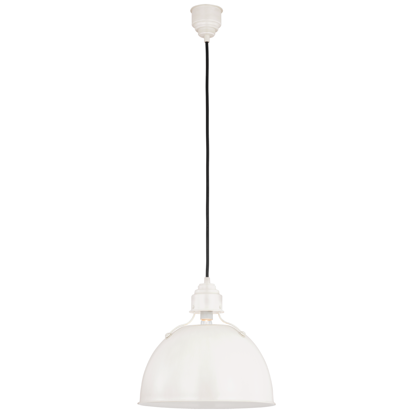 Eugene Medium Pendant in Antique White Open Box