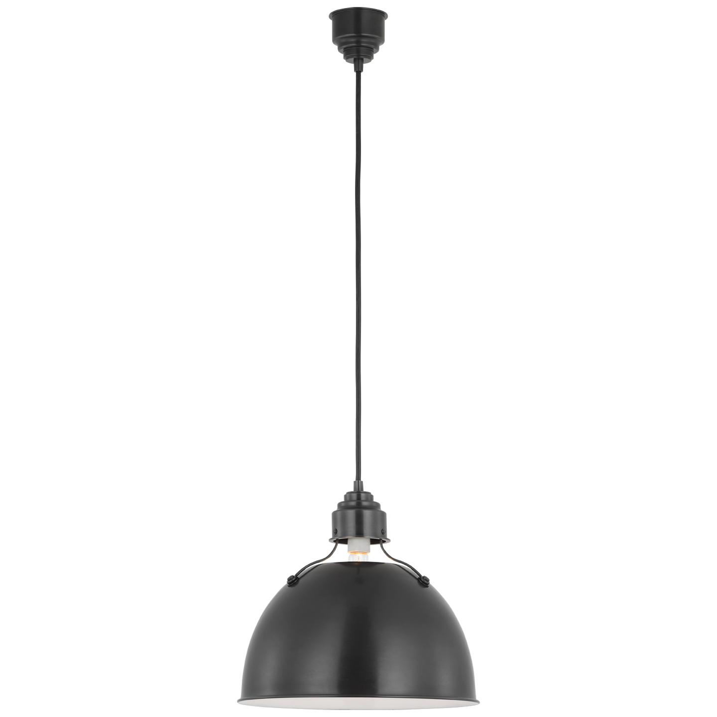 Eugene Medium Pendant in Bronze Open Box