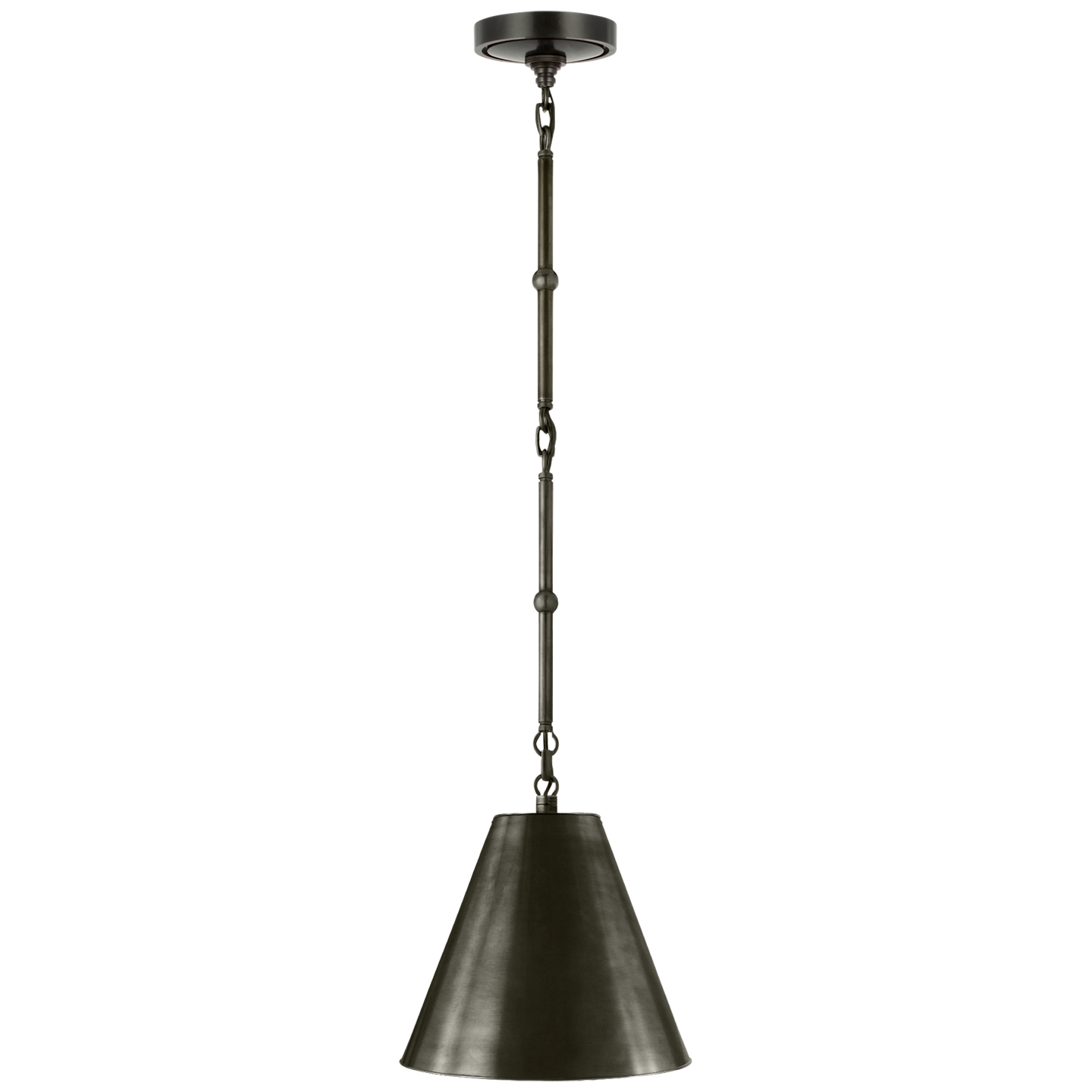 Goodman Petite Hanging Shade in Bronze with Bronze Shade Open Box