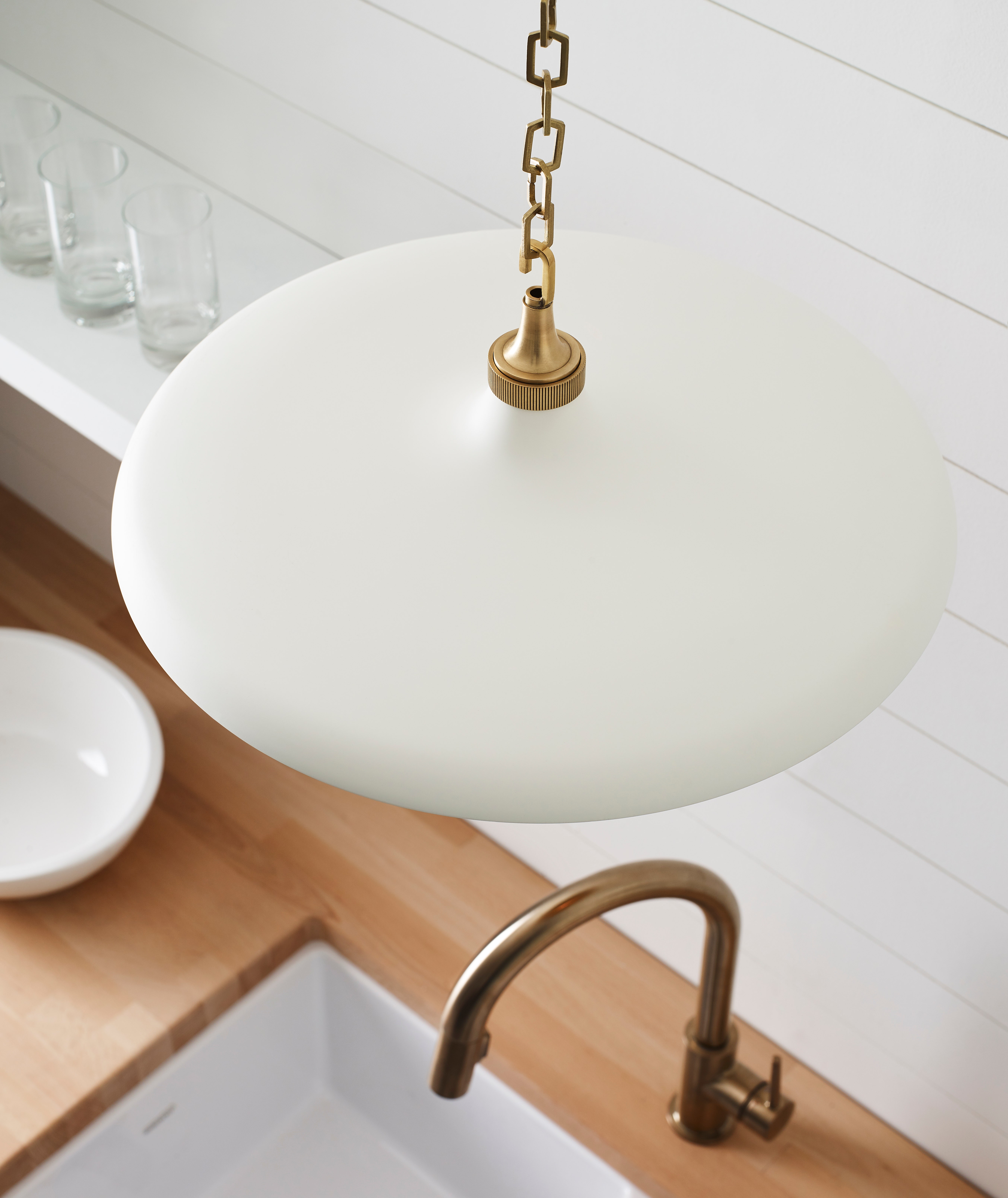 Piatto Medium Pendant - TOB5115 | Visual Comfort