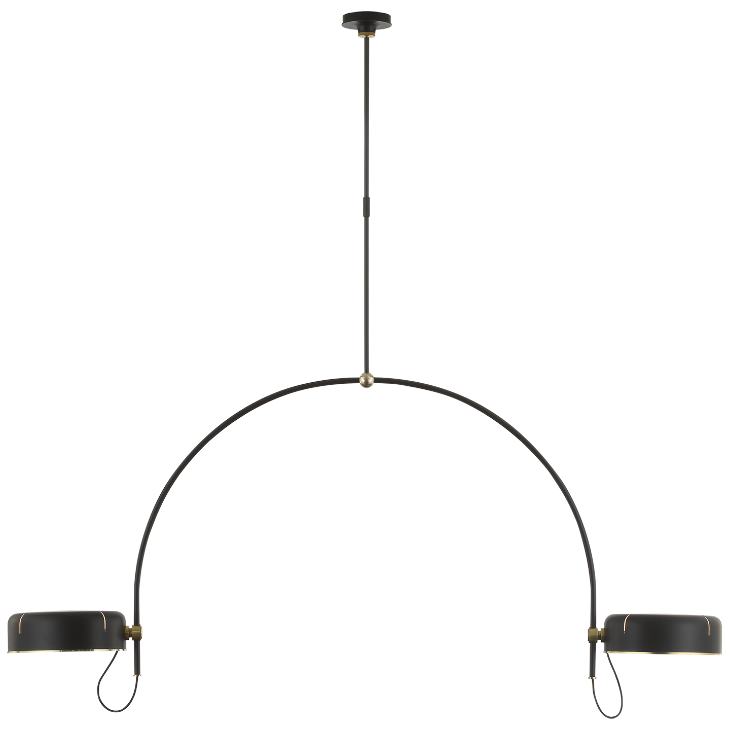 Oso 72" Linear Arched Pendant by Visual Comfort & Co.