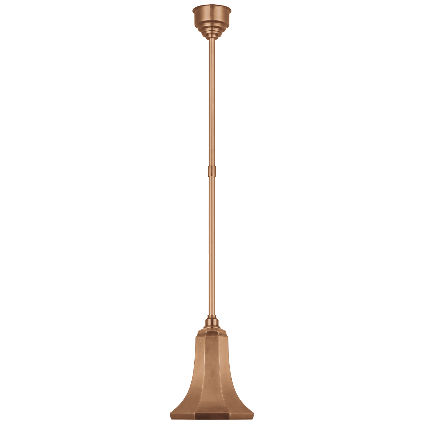 Academy Pendant in Soft Copper with 9.25" Savannah Shade