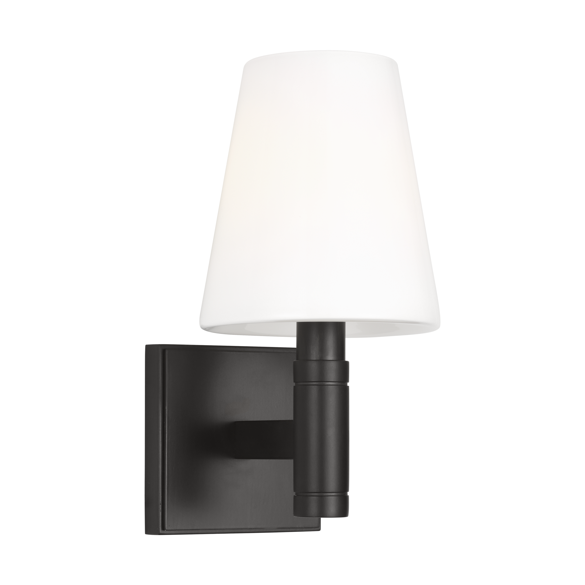 Beckham Classic Square Sconce in Aged Iron