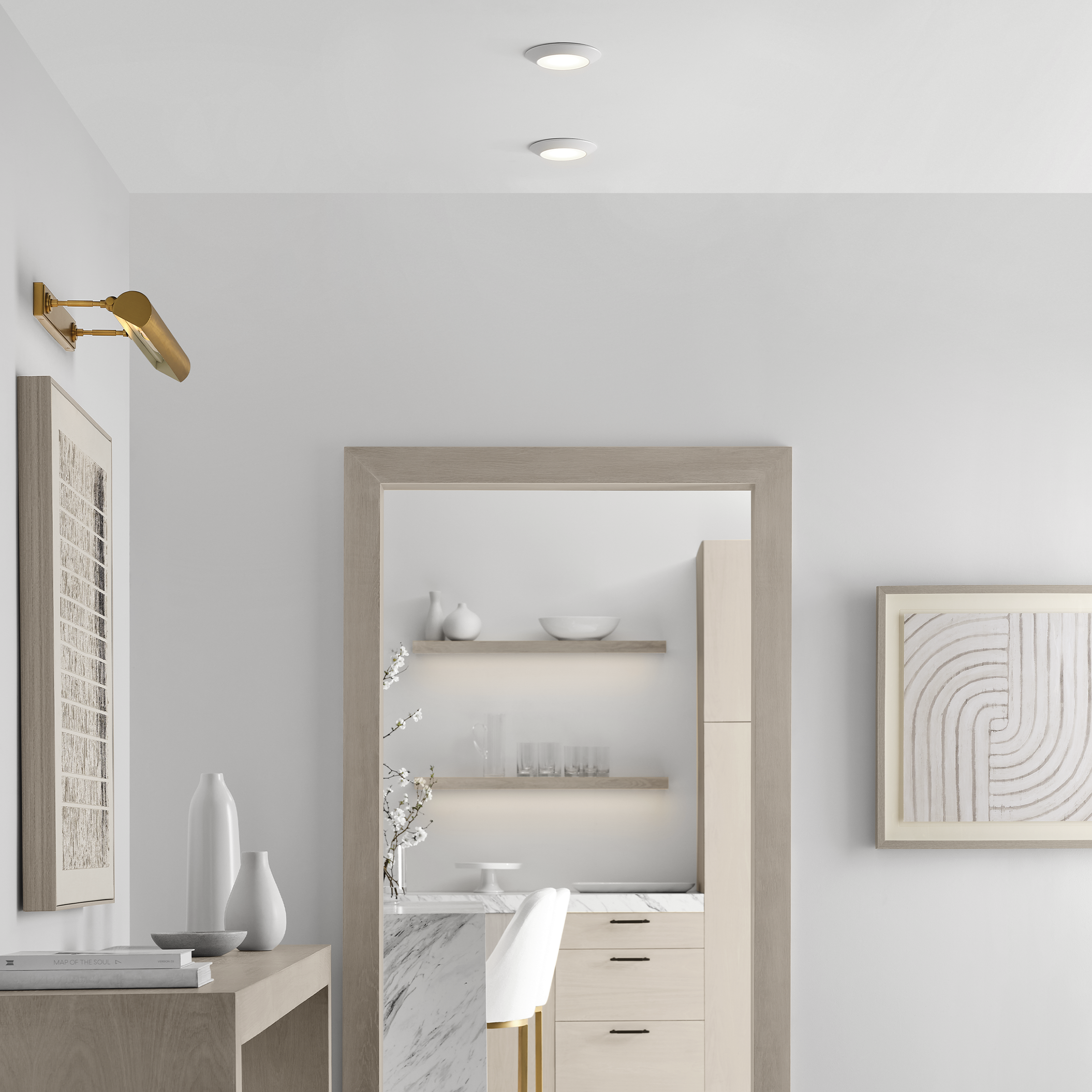 Traverse Mirage, WH - 14916RD | Visual Comfort