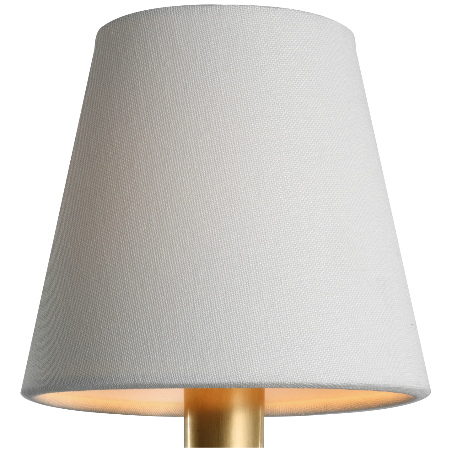 6" Linen Empire Shade