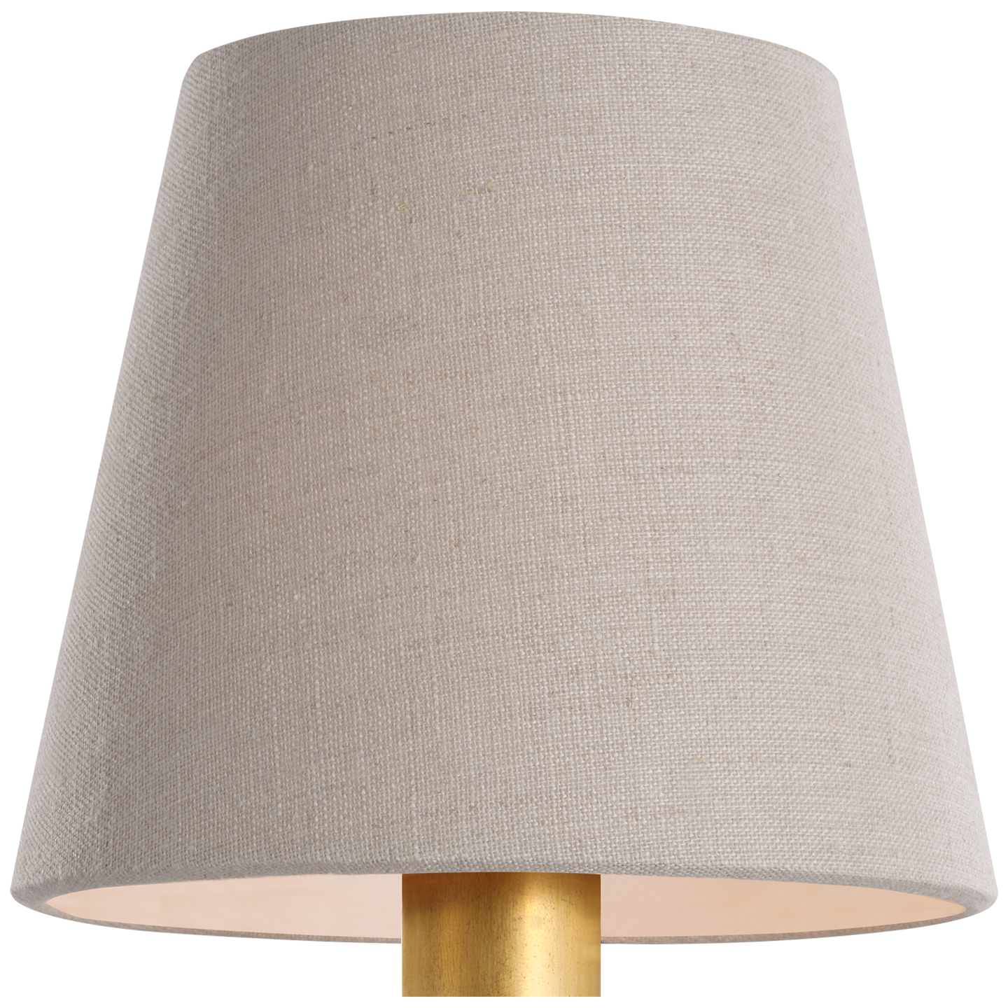 6" Natural Linen Empire Shade