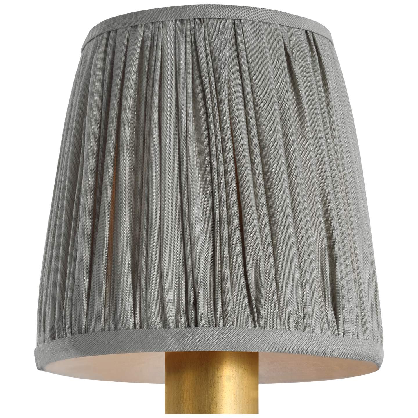 5" Pleated Mist Silk Shade