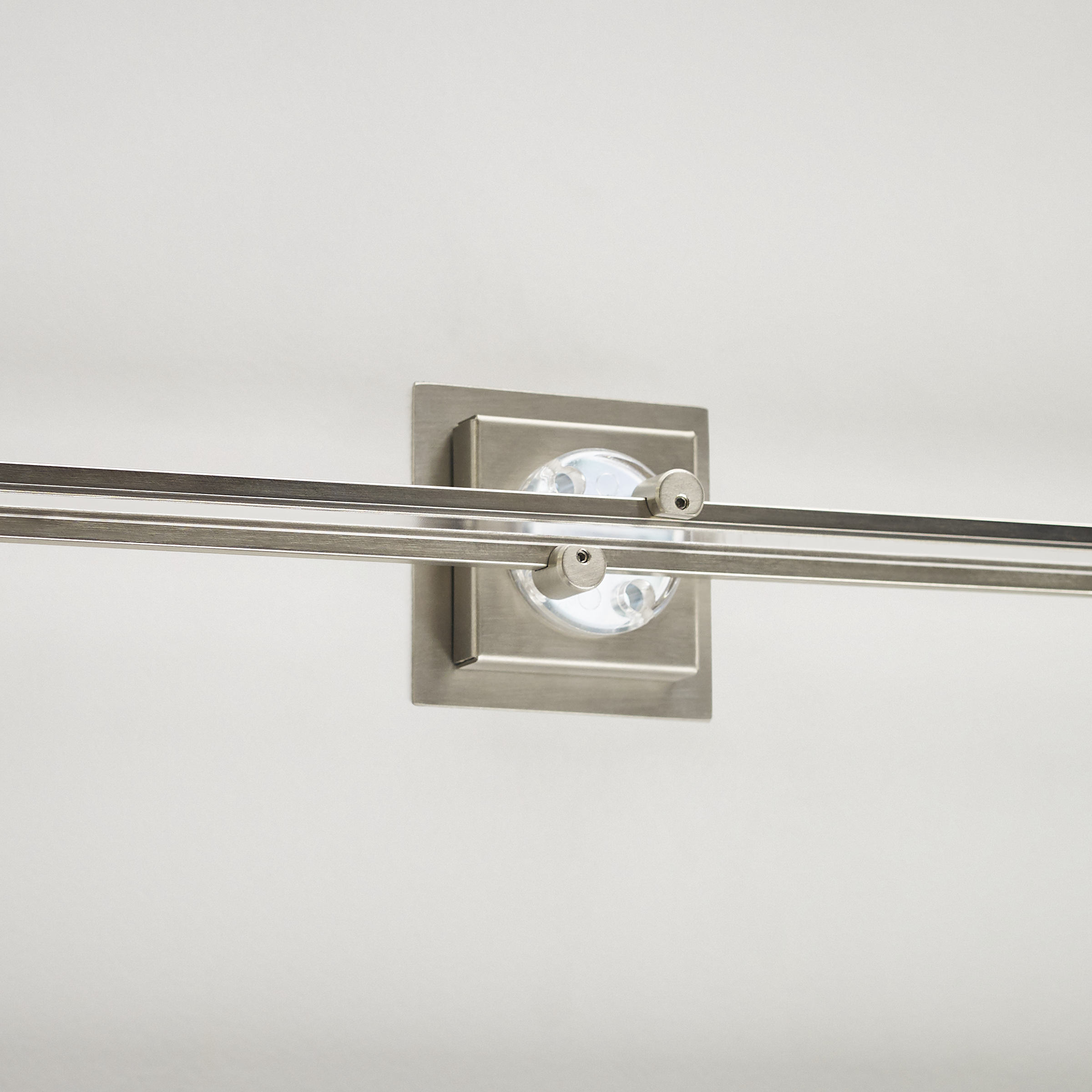 Wall MonoRail 2" Square Power Feed Canopy Single-Feed - alternate view