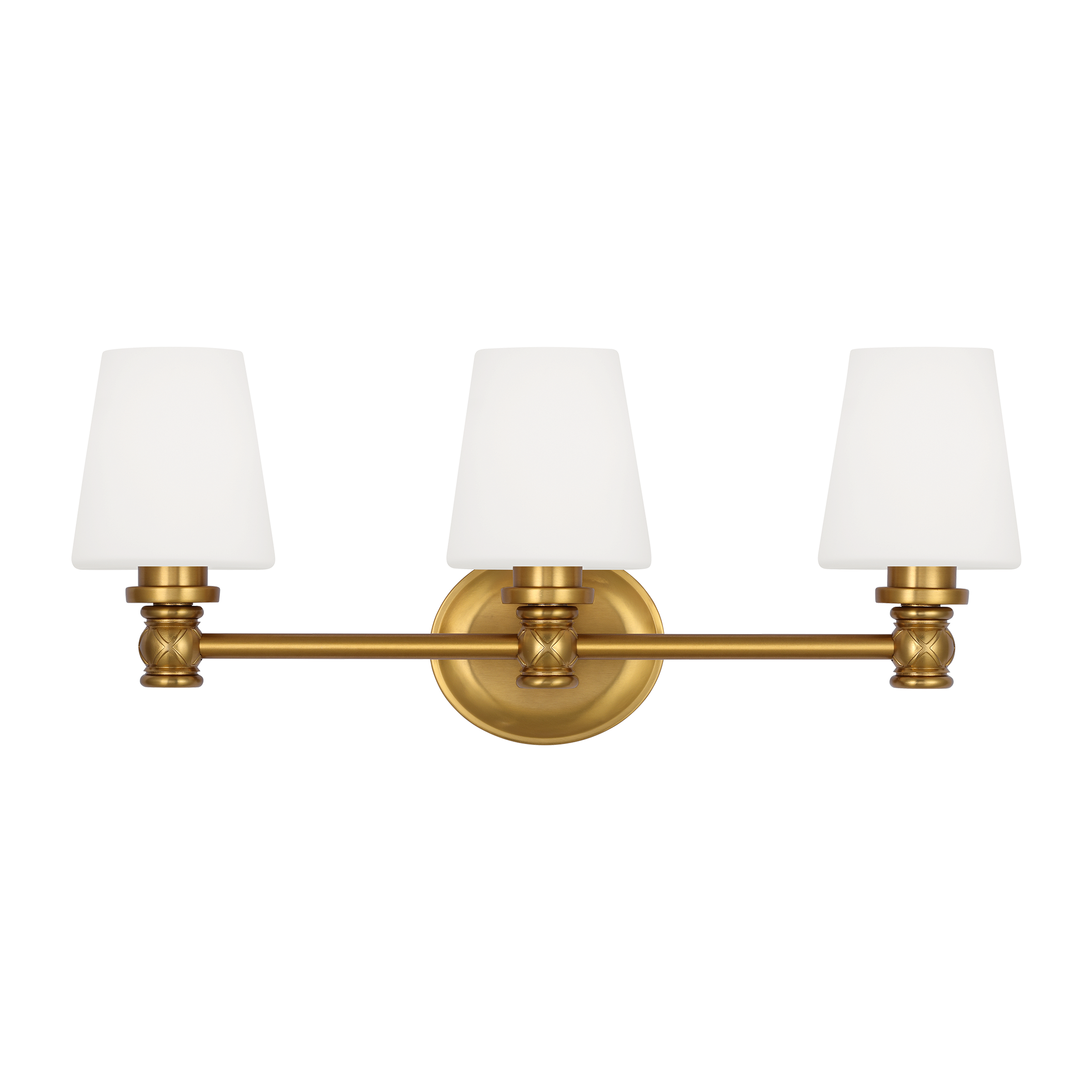 Xavierre 3 - Light Vanity Burnished Brass