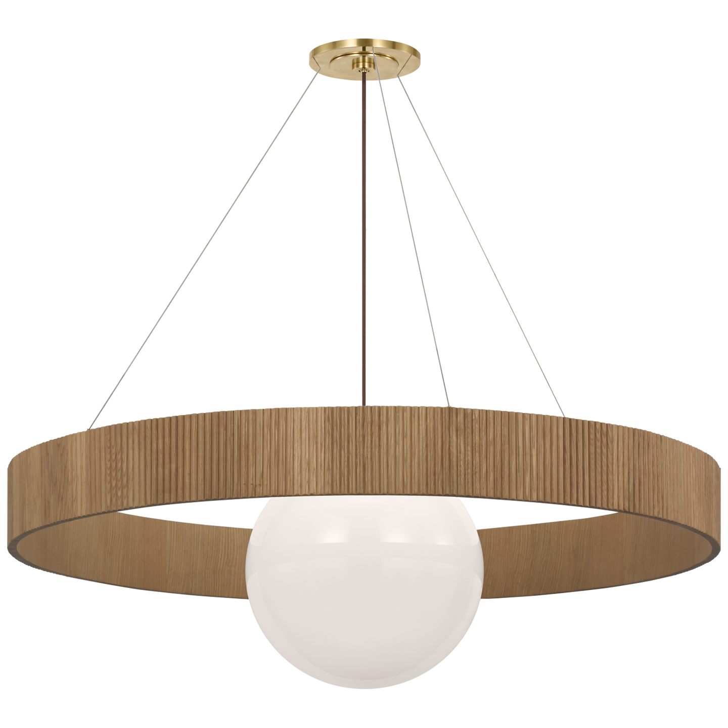 Arena 53" Ring and Globe Chandelier (Open Box)