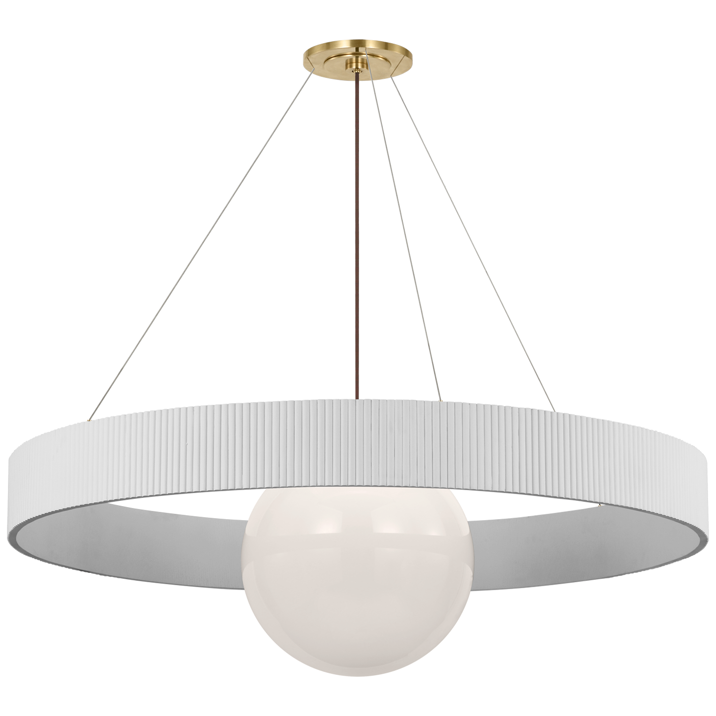 Arena 53" Ring and Globe Chandelier WS5002 Visual Comfort