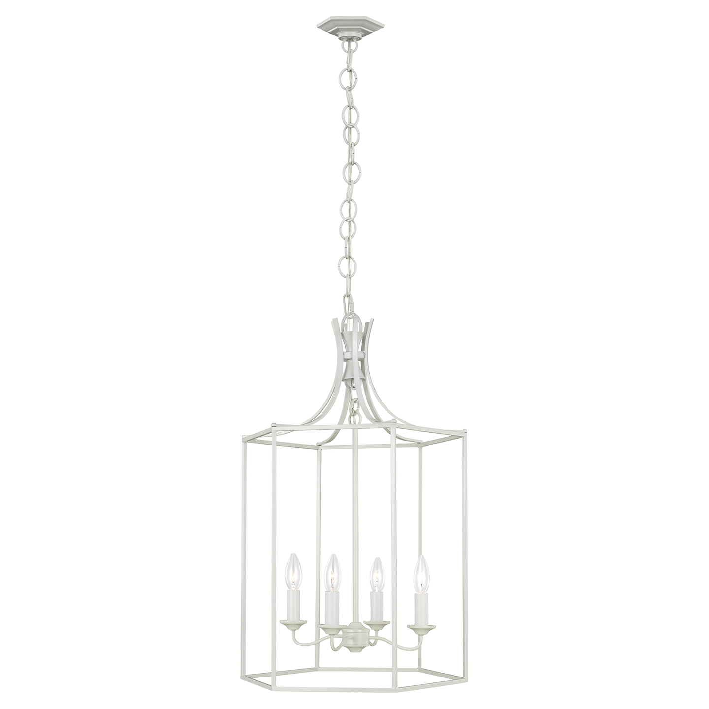 Bantry House Medium Lantern Gloss Cream