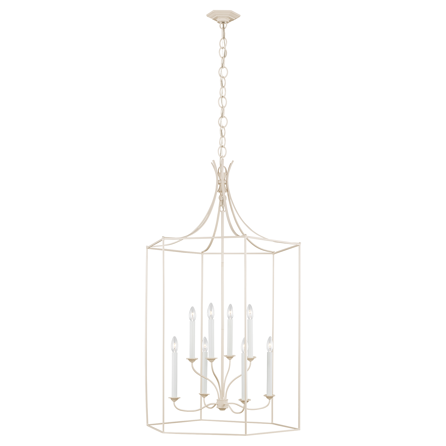 Bantry House Extra Large Lantern Blush