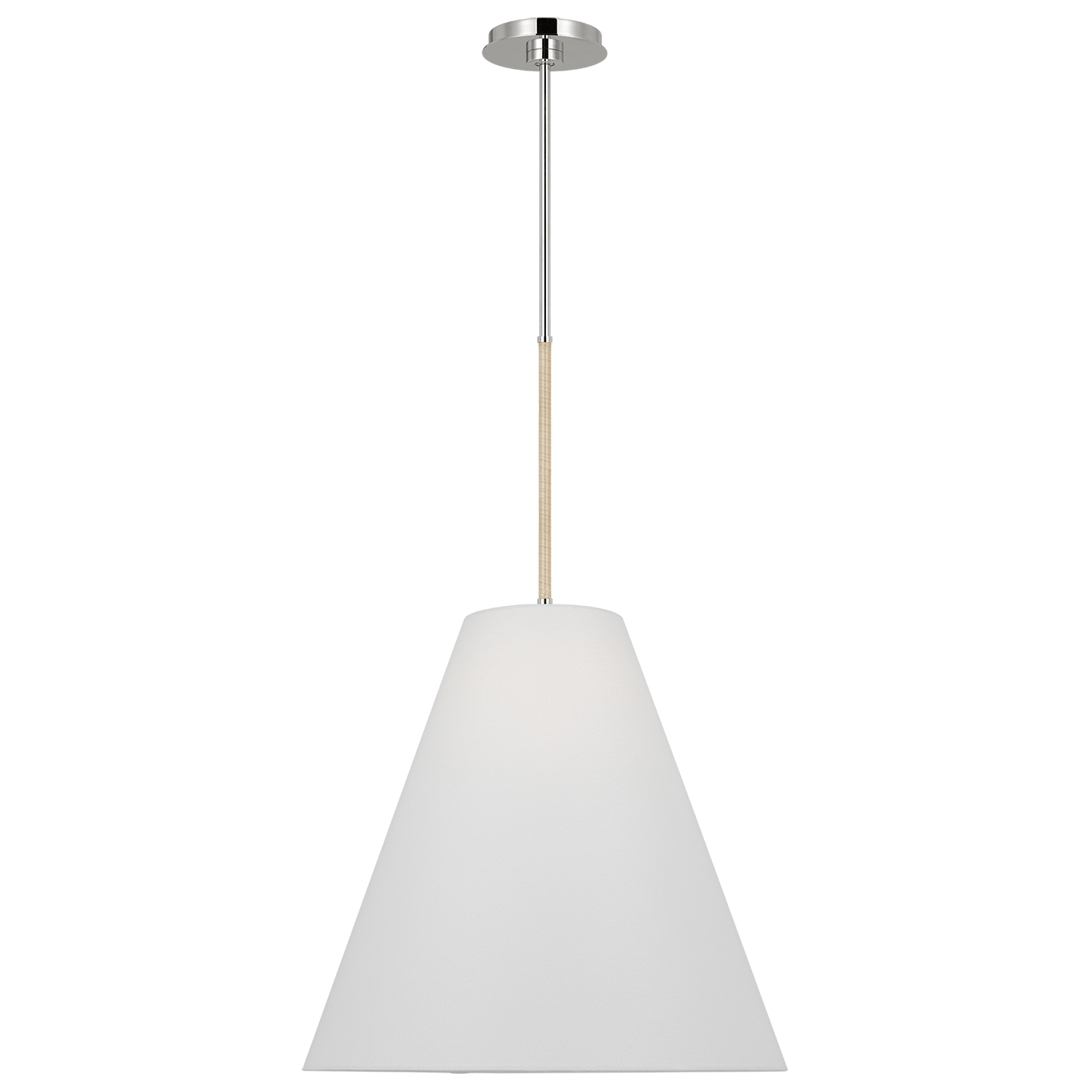 Remy Large Pendant Polished Nickel