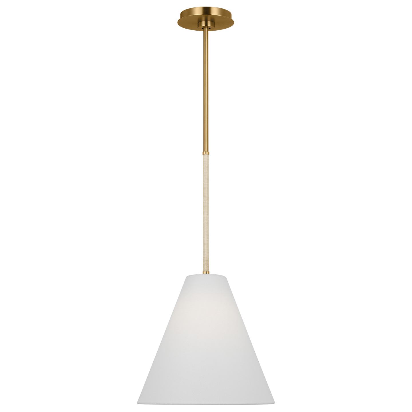 Remy Small Pendant Burnished Brass