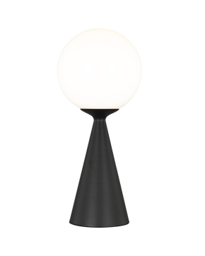 Galassia Table Lamp Midnight Black Bulbs Inc