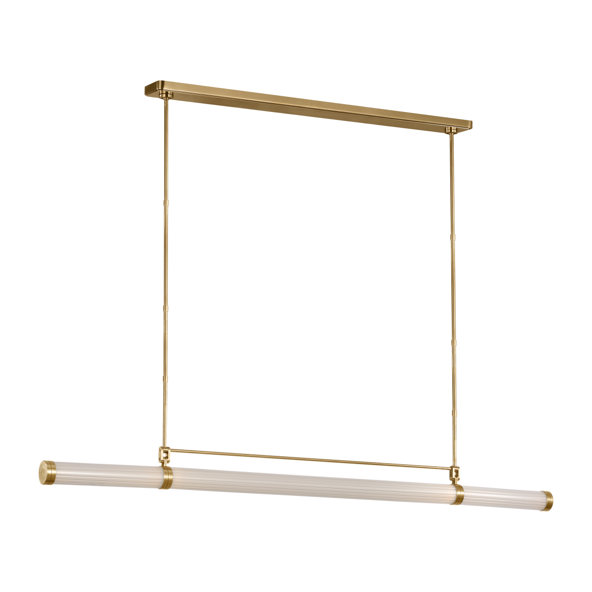 Alo X-Large Linear Chandelier by Visual Comfort & Co.