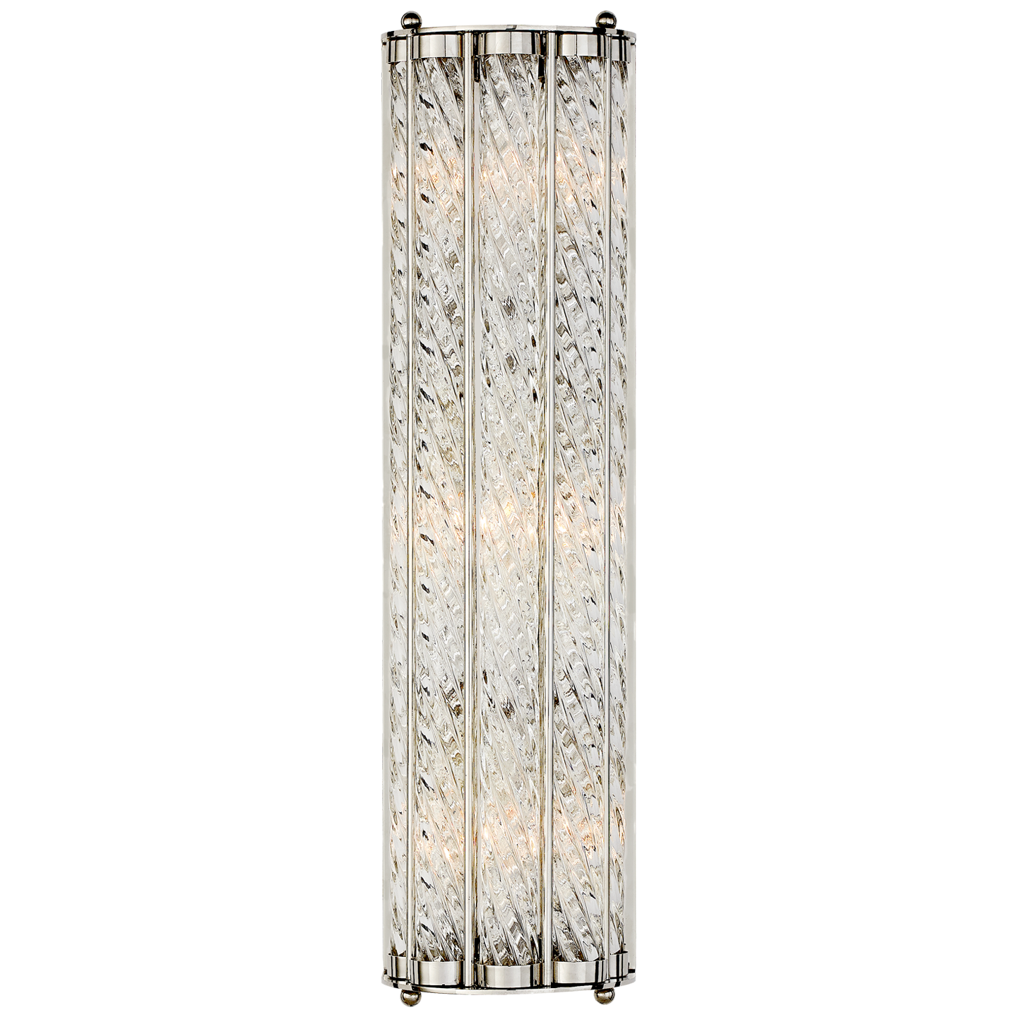 Eaton Linear Sconce in Polished Nickel